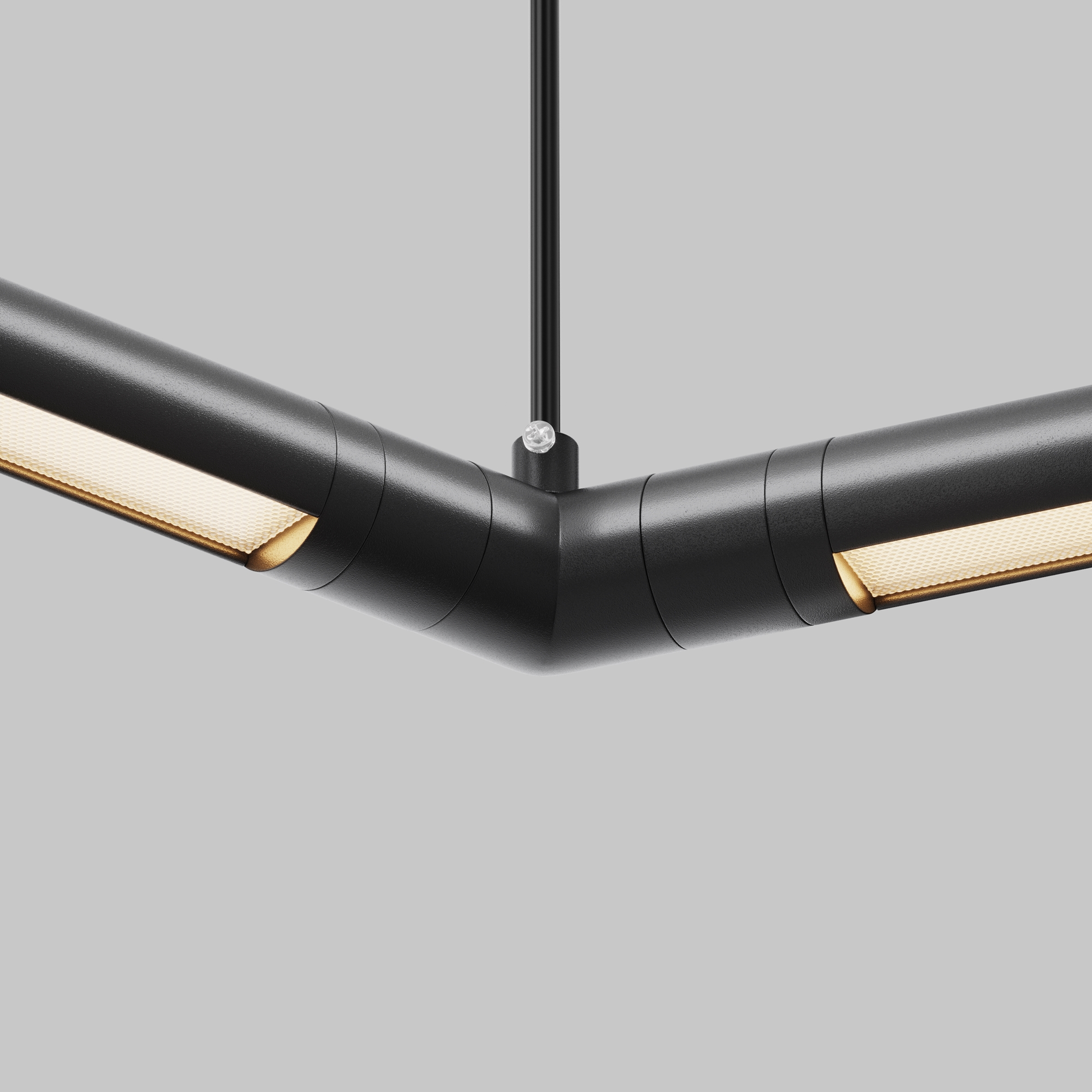 Угловой коннектор 120° для системы Shelf с вводом питания Комплектующие для систем освещения с токоведущими элементами Technical CA018LWC-P-B — изображение 2