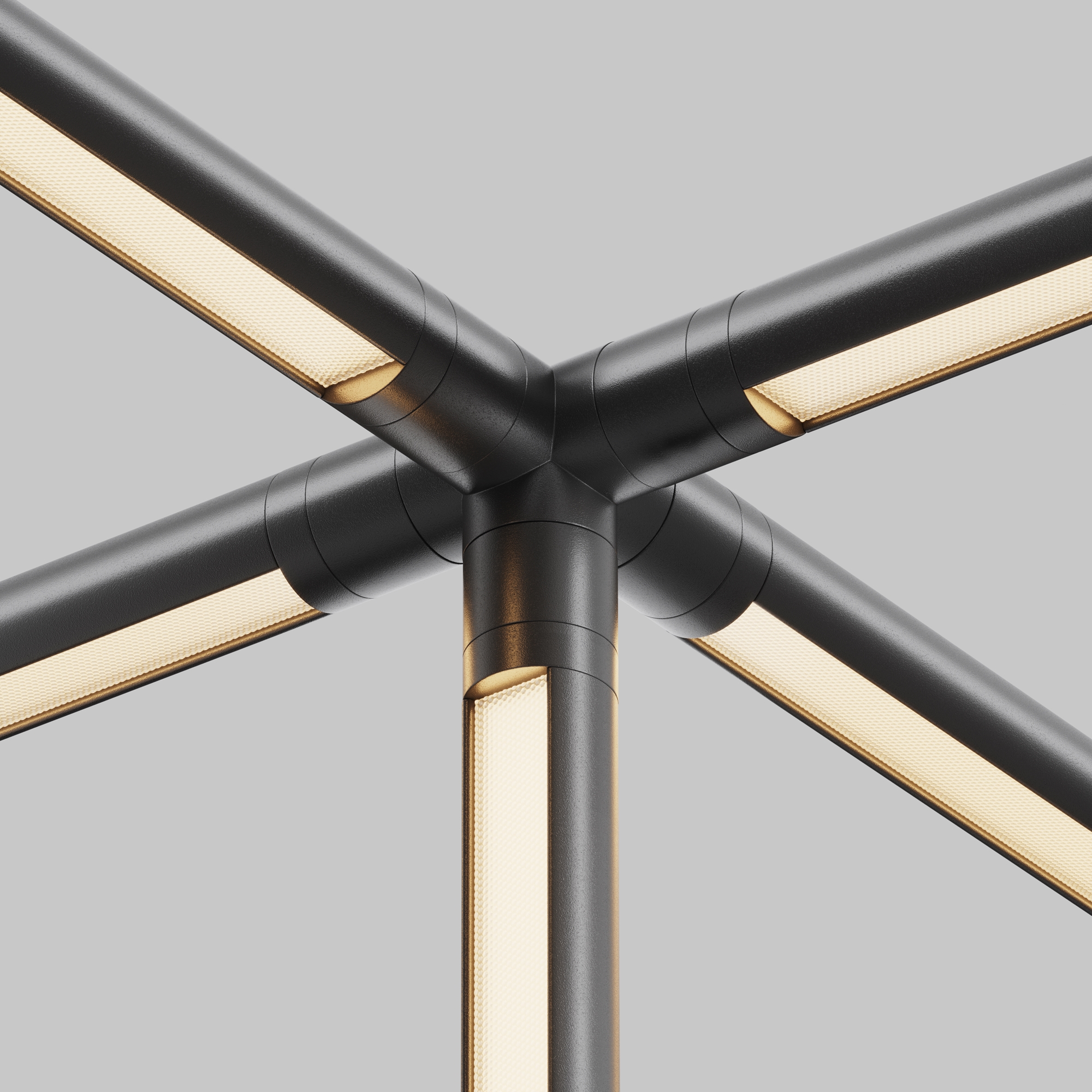 Пятиконечный коннектор для системы Shelf без ввода питания Комплектующие для систем освещения с токоведущими элементами Technical CA020L5C-B — изображение 2