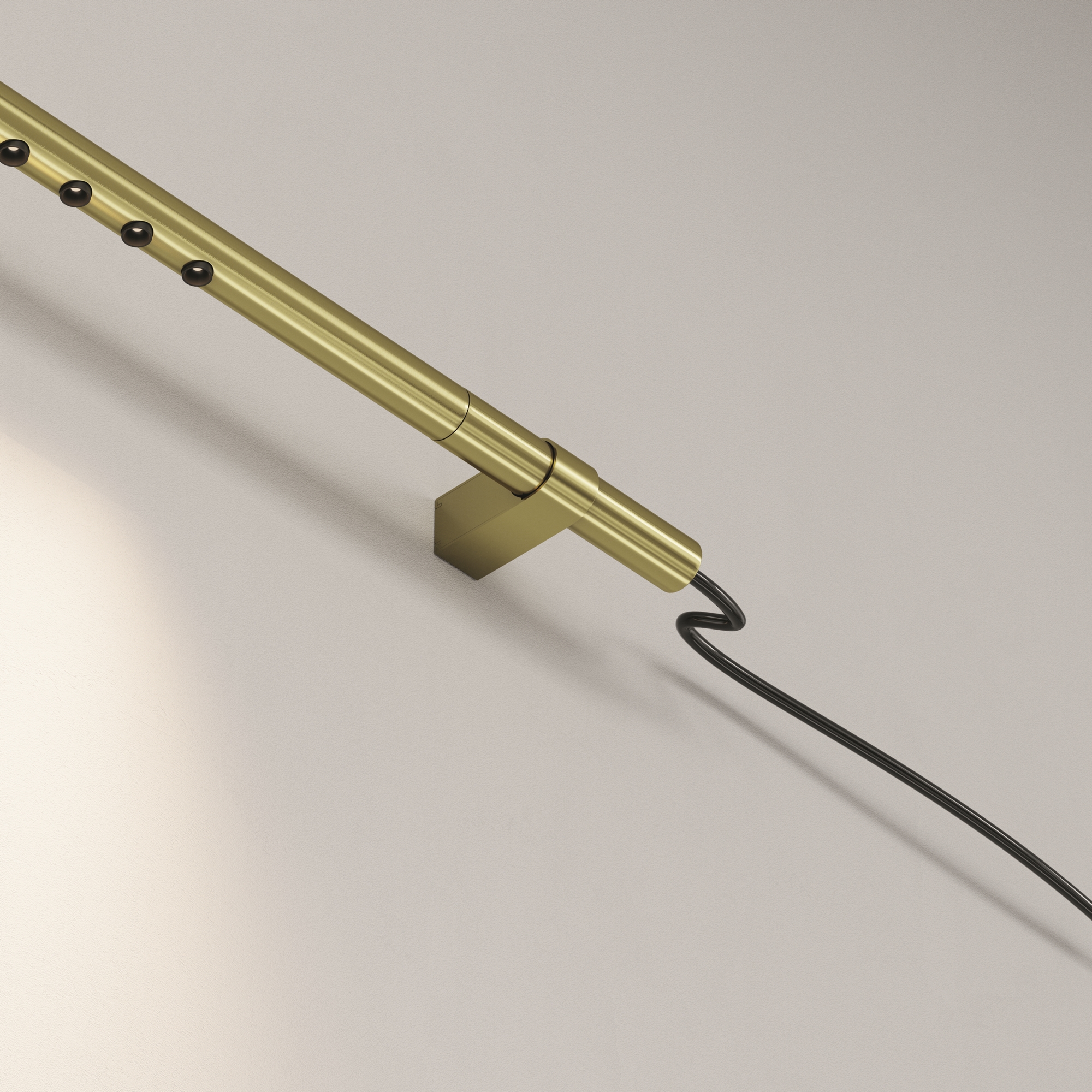 Ввод питания для для системы Axity Комплектующие для систем освещения с токоведущими элементами Technical CA002PI-BS — изображение 3