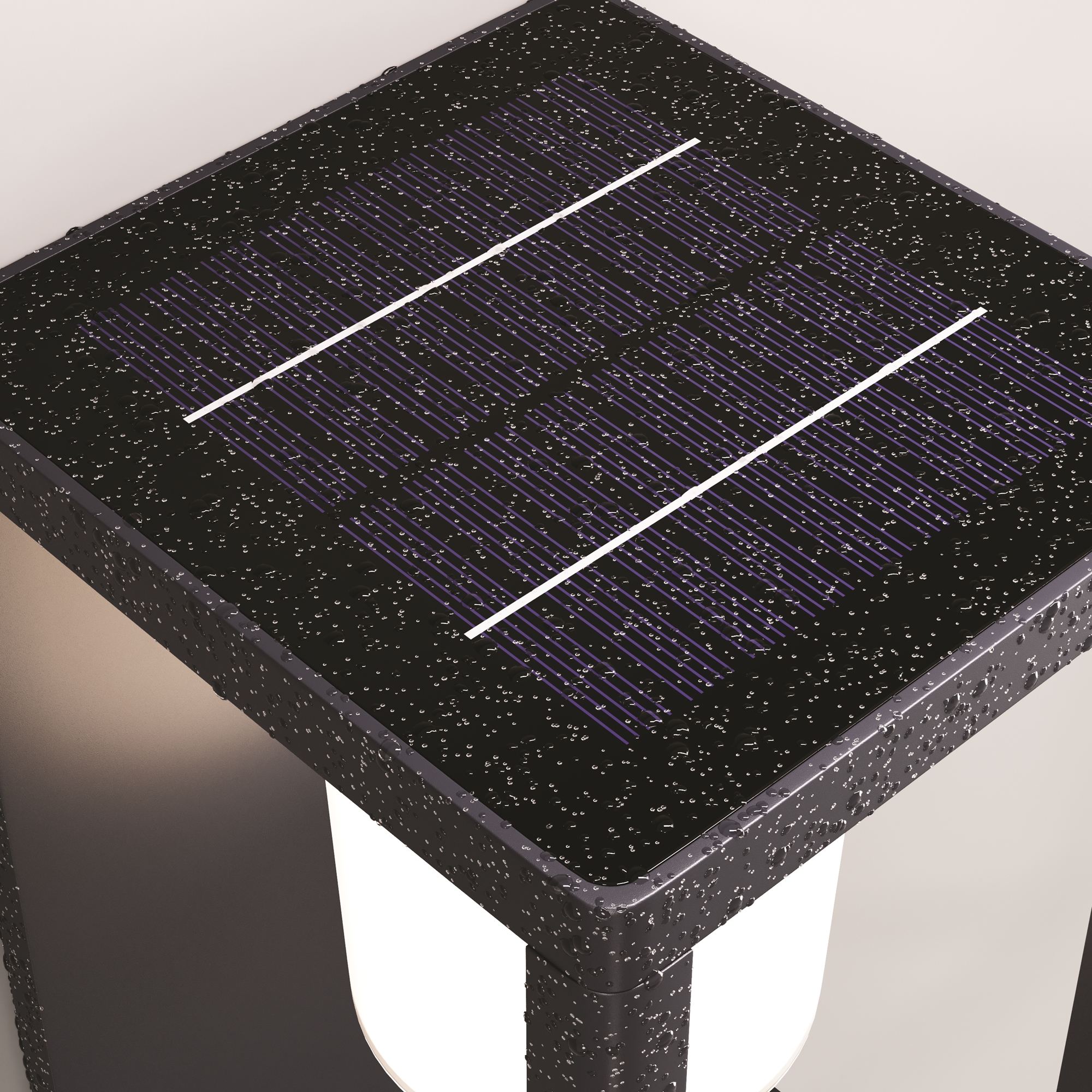 Настенный светильник (бра) Shatter 3000K 2Вт IP 54 Светильник на солнечной батарее Outdoor OSL457WL-L2GF3K — изображение 4