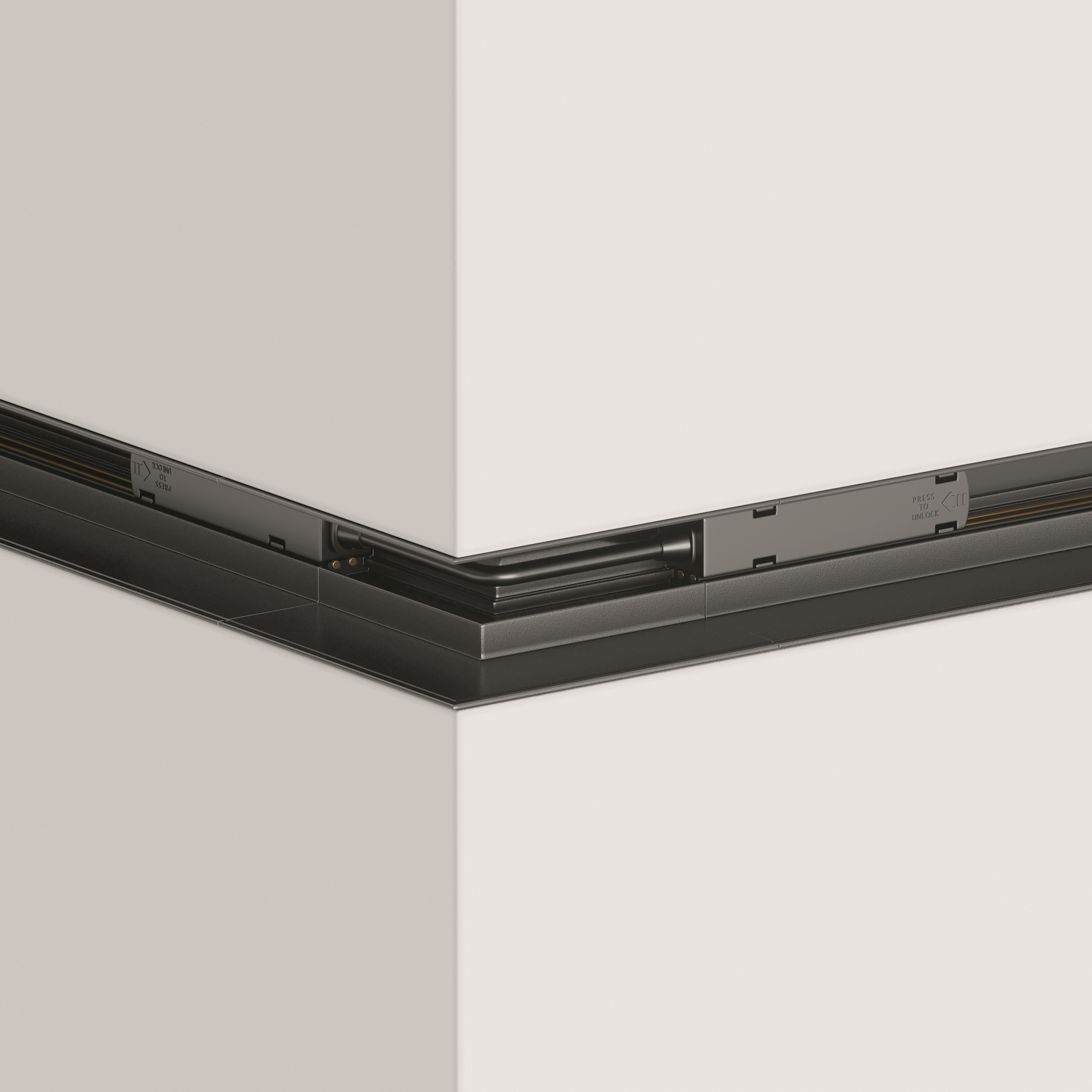 Угловой коннектор внешний S35 встраиваемый черный Комплектующие для встраиваемой трековой системы Technical TRA004OCL-22B — изображение 2