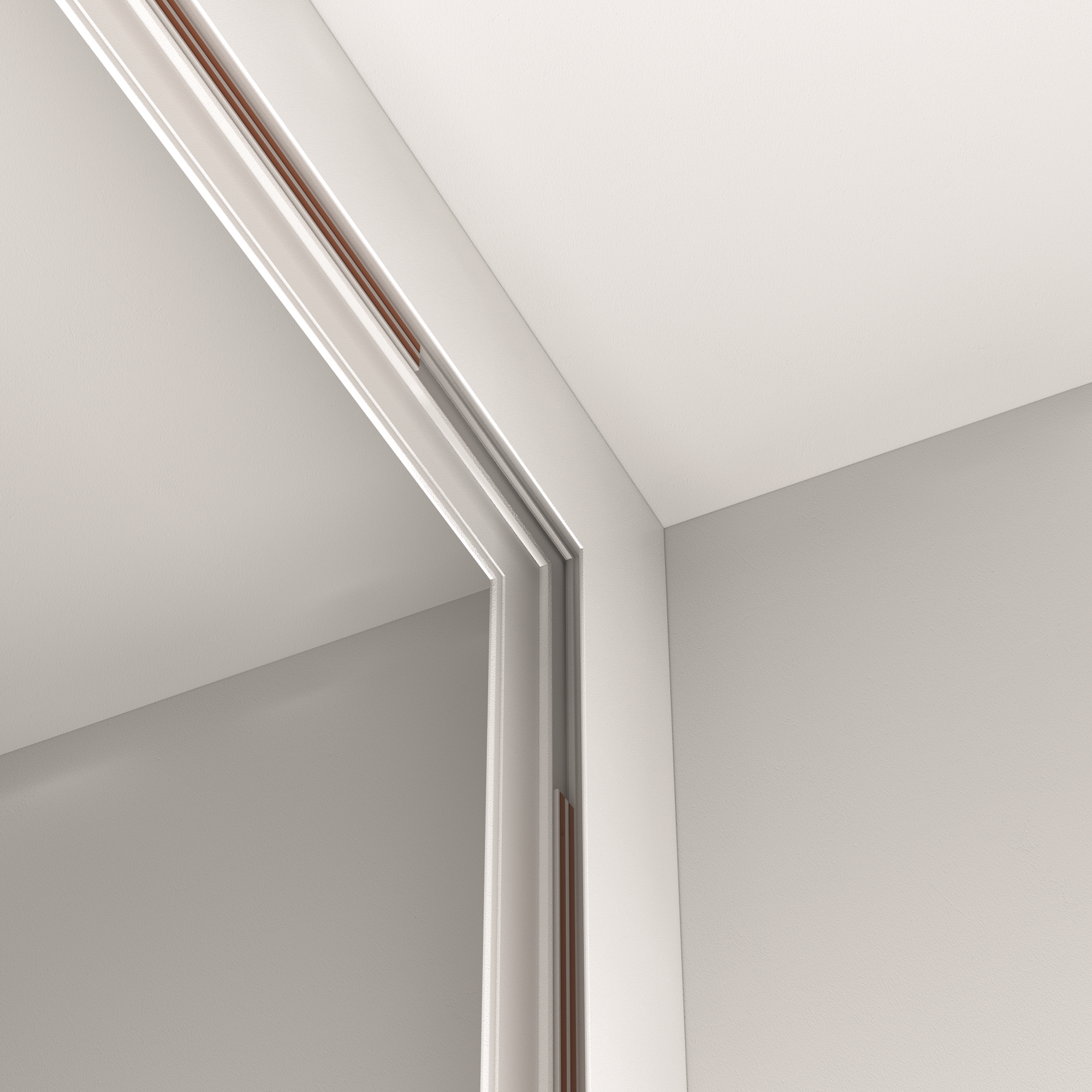 Коннектор внутренний Exility накладной белый Комплектующие для накладной трековой системы Technical TRA034ICL-41W — изображение 3