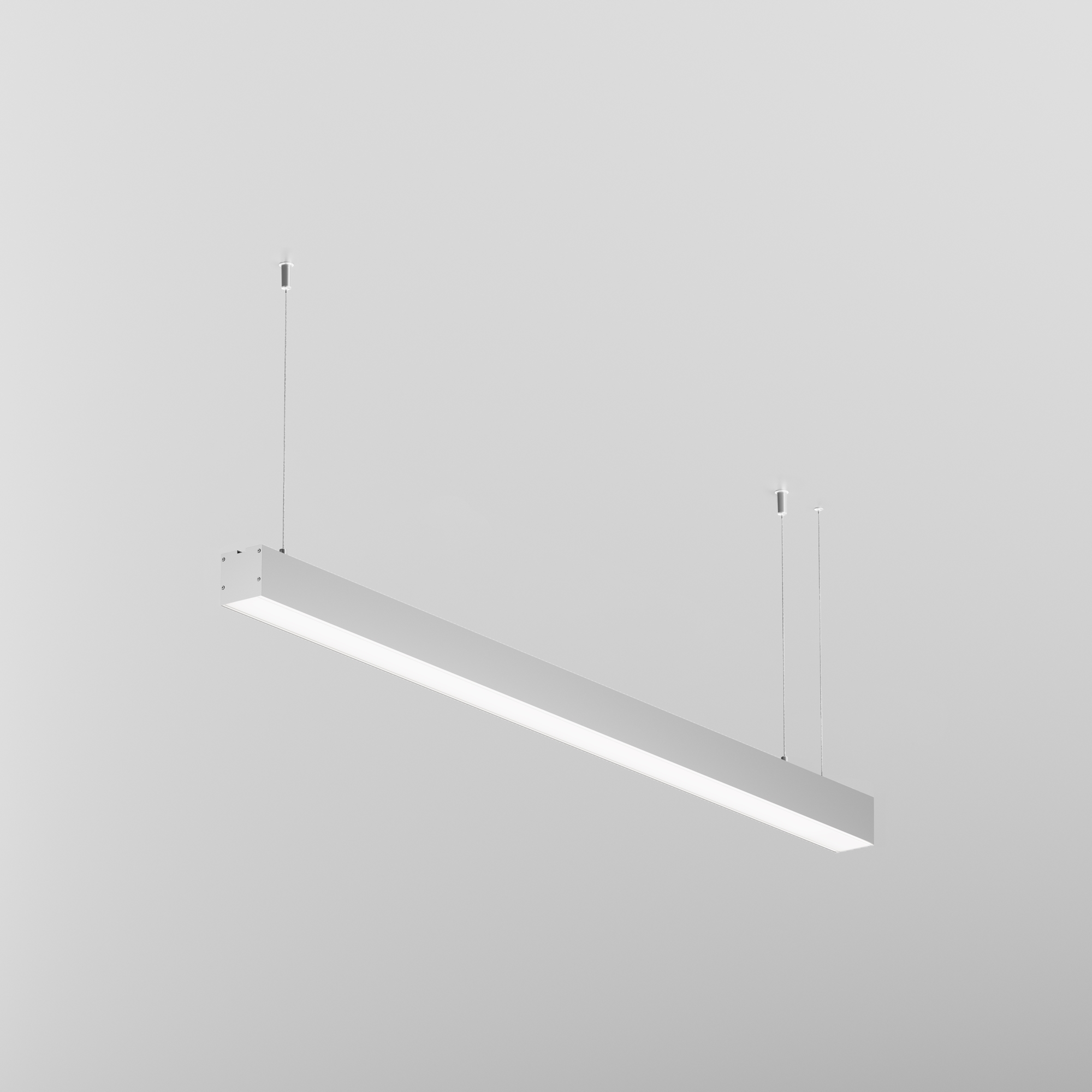 Линейный светильник подвесной 3000K 50x50 (Серебро, 1 м) LL312019 Линейный светильник Technical LL312019 — изображение 3
