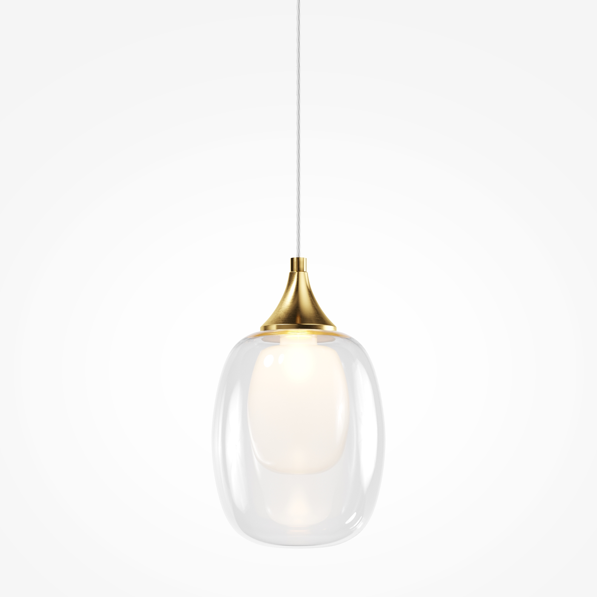 Подвесной светильник Aura E14х1 Подвесной светильник Maytoni MOD016PL-01BS1 — изображение 4