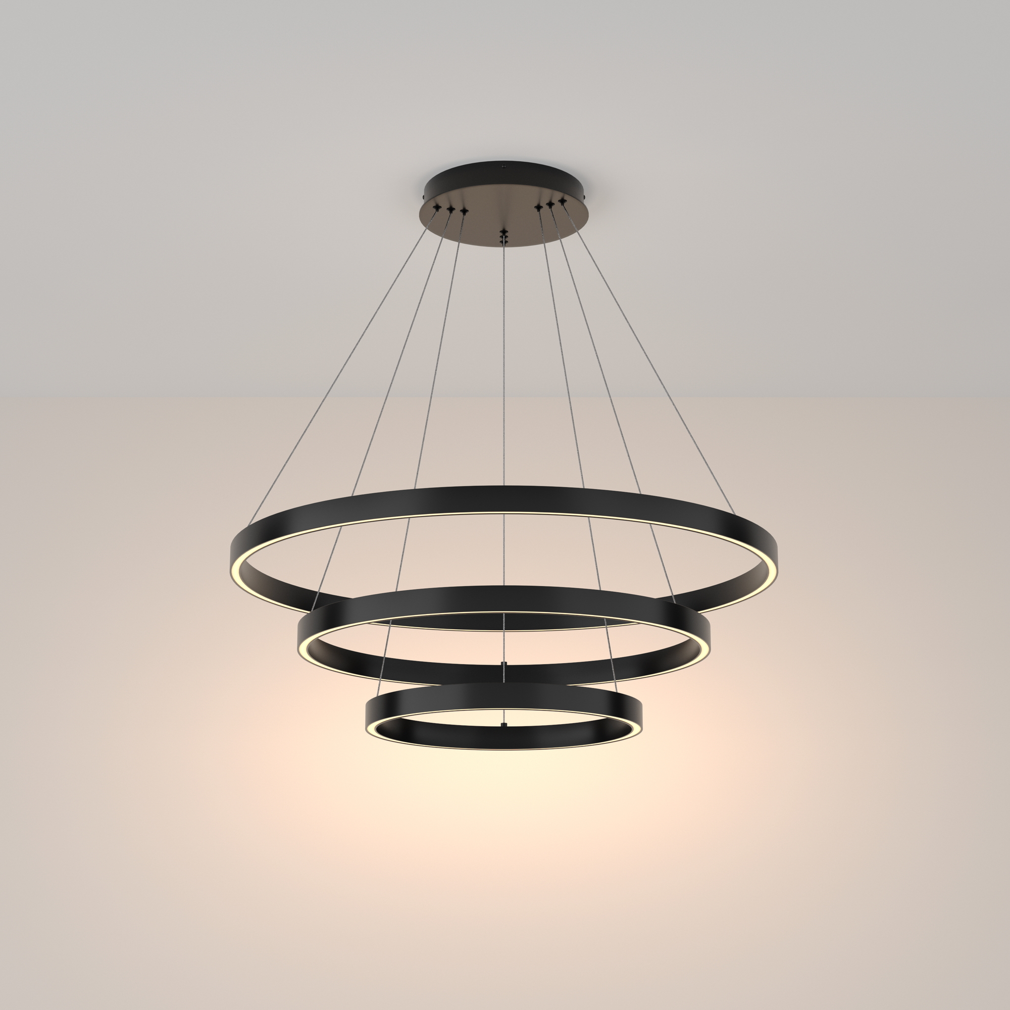 Подвесной светильник Rim 3000K 115Вт Подвесной светильник Maytoni MOD058PL-L100B3K — изображение 3