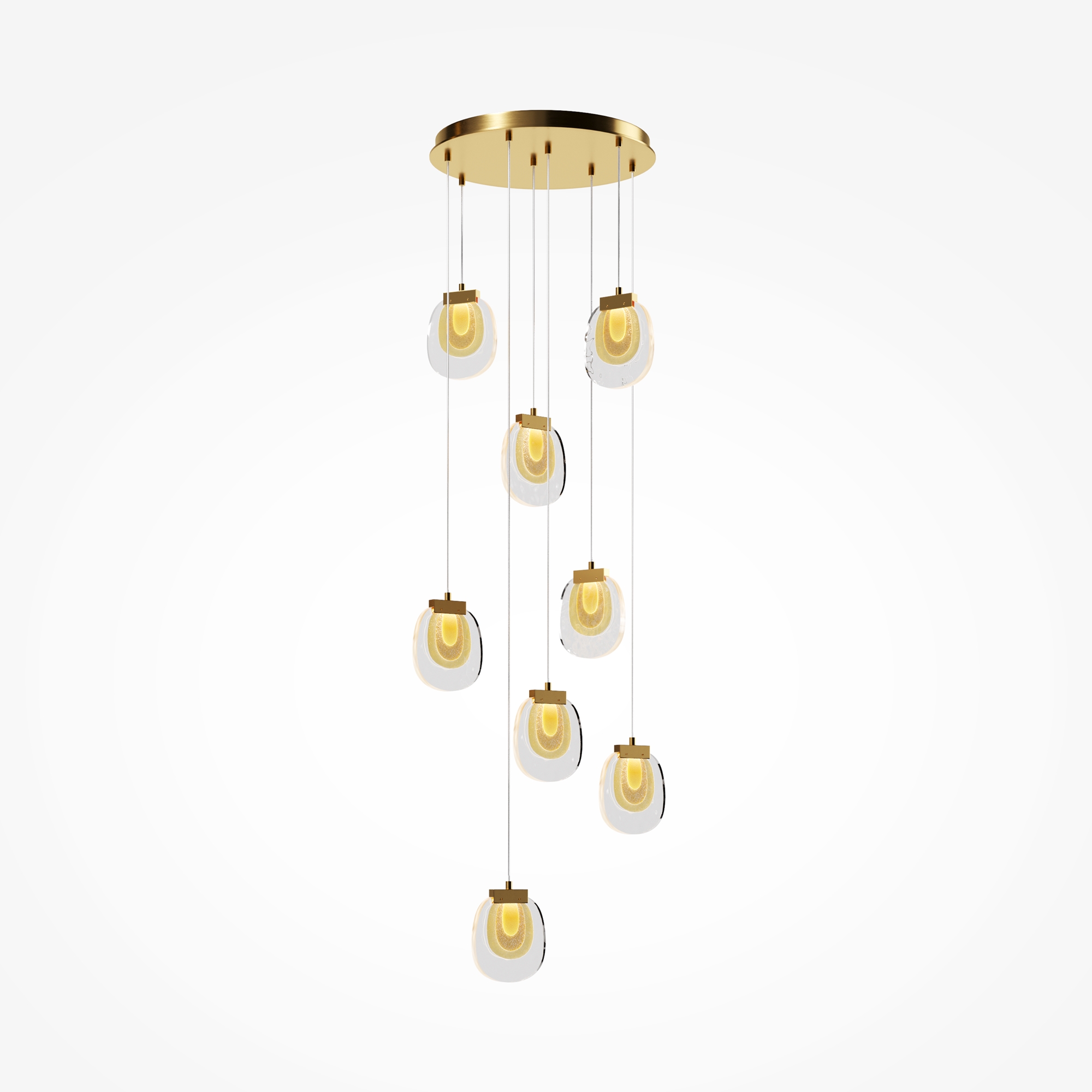 Подвесной светильник Biology 3000К 30Вт Подвесной светильник Maytoni MOD367PL-L30BBSK — изображение 4