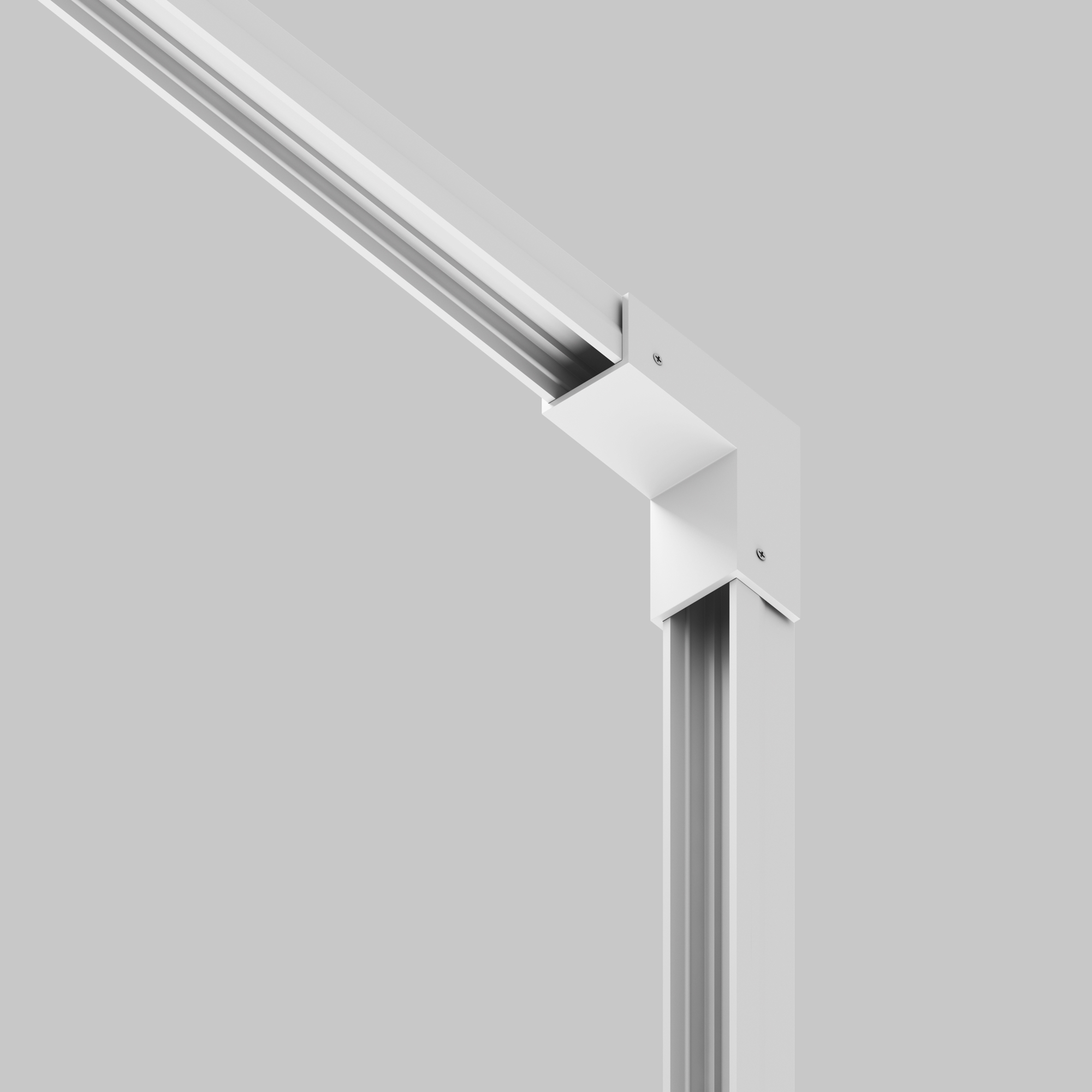 Коннектор внешний для профиля Elasity IP Комплектующие для профиля Outdoor O-TR001-OC-W — изображение 3