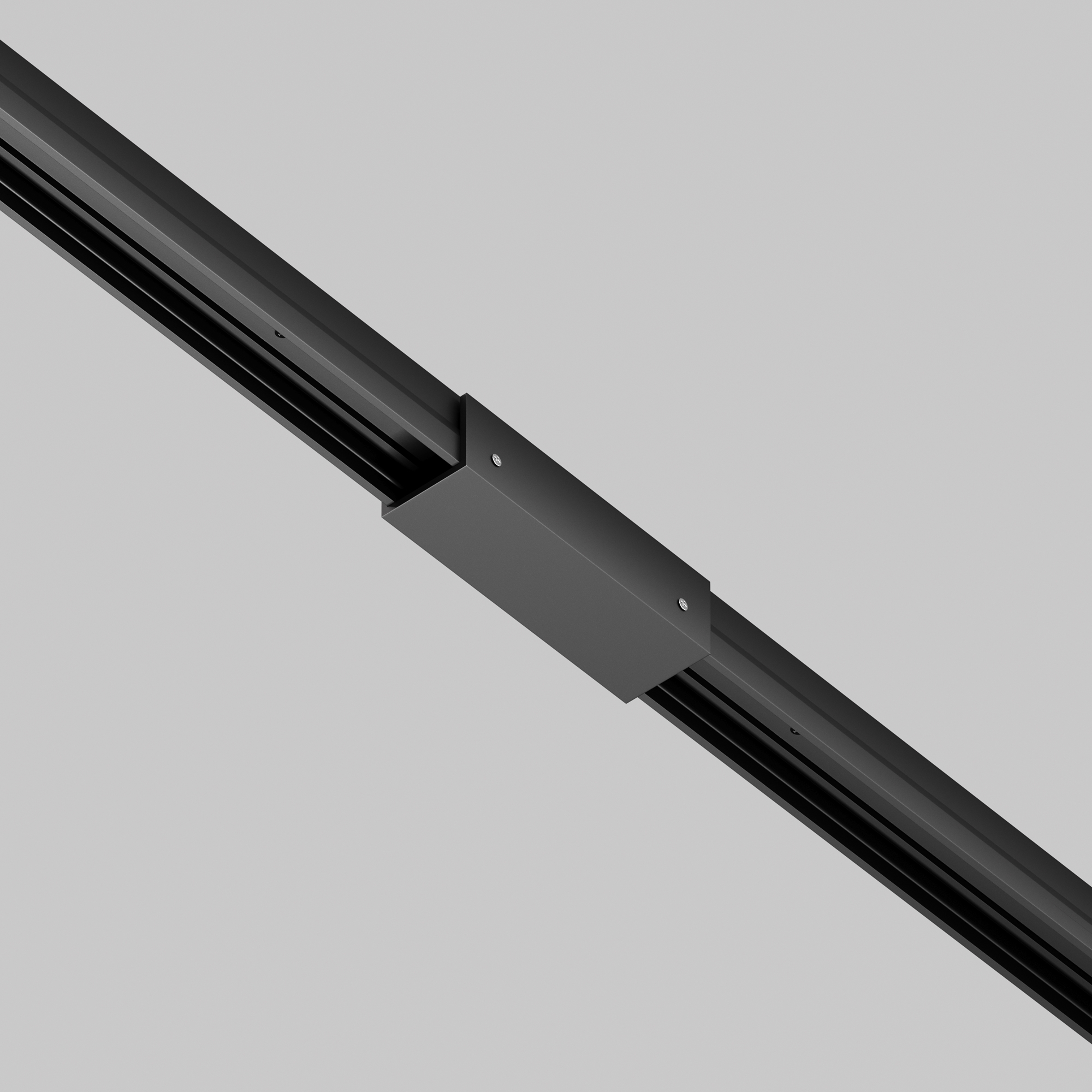 Коннектор прямой для профиля Elasity IP черный Комплектующие для профиля Outdoor O-TR001-SC180 — изображение 2