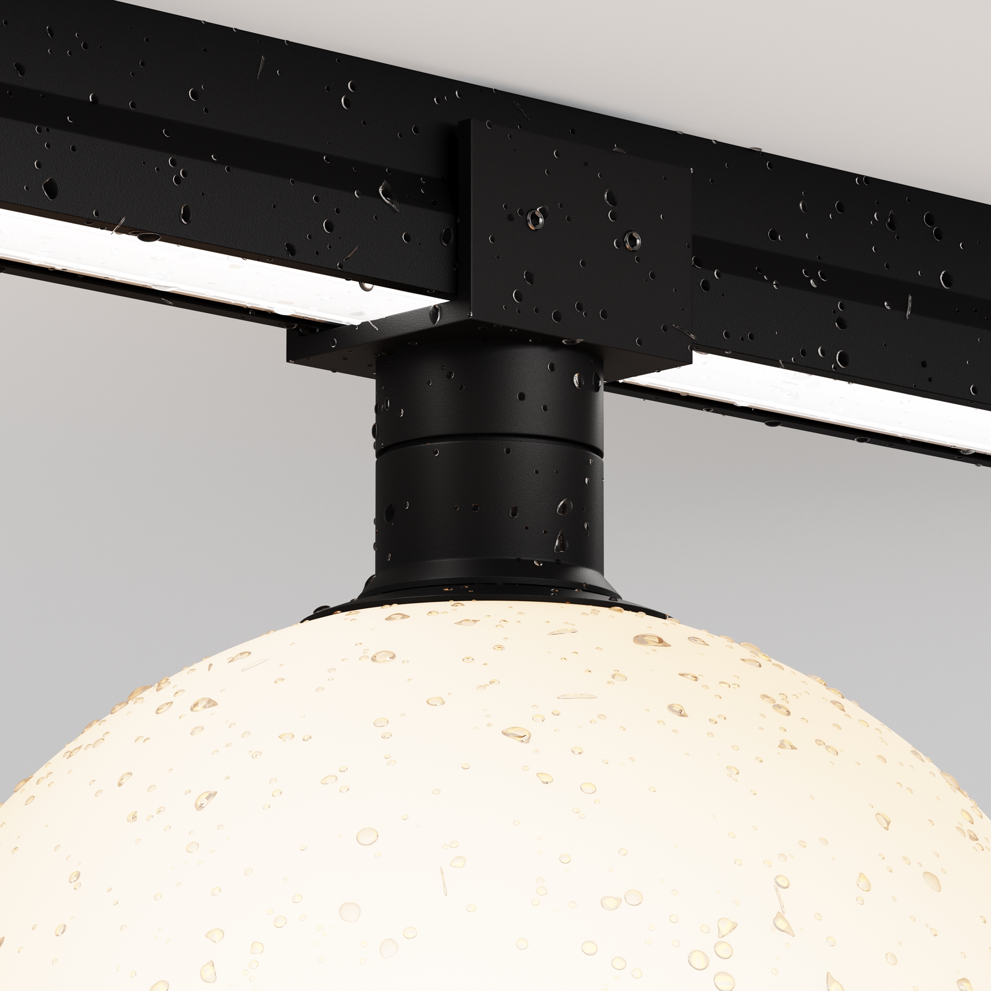 Уличный трековый светильник Luna Elasity IP 3000К 9Вт 120° черный Уличный трековый светильник Outdoor O-TR01-2-S-9WB3K — изображение 2