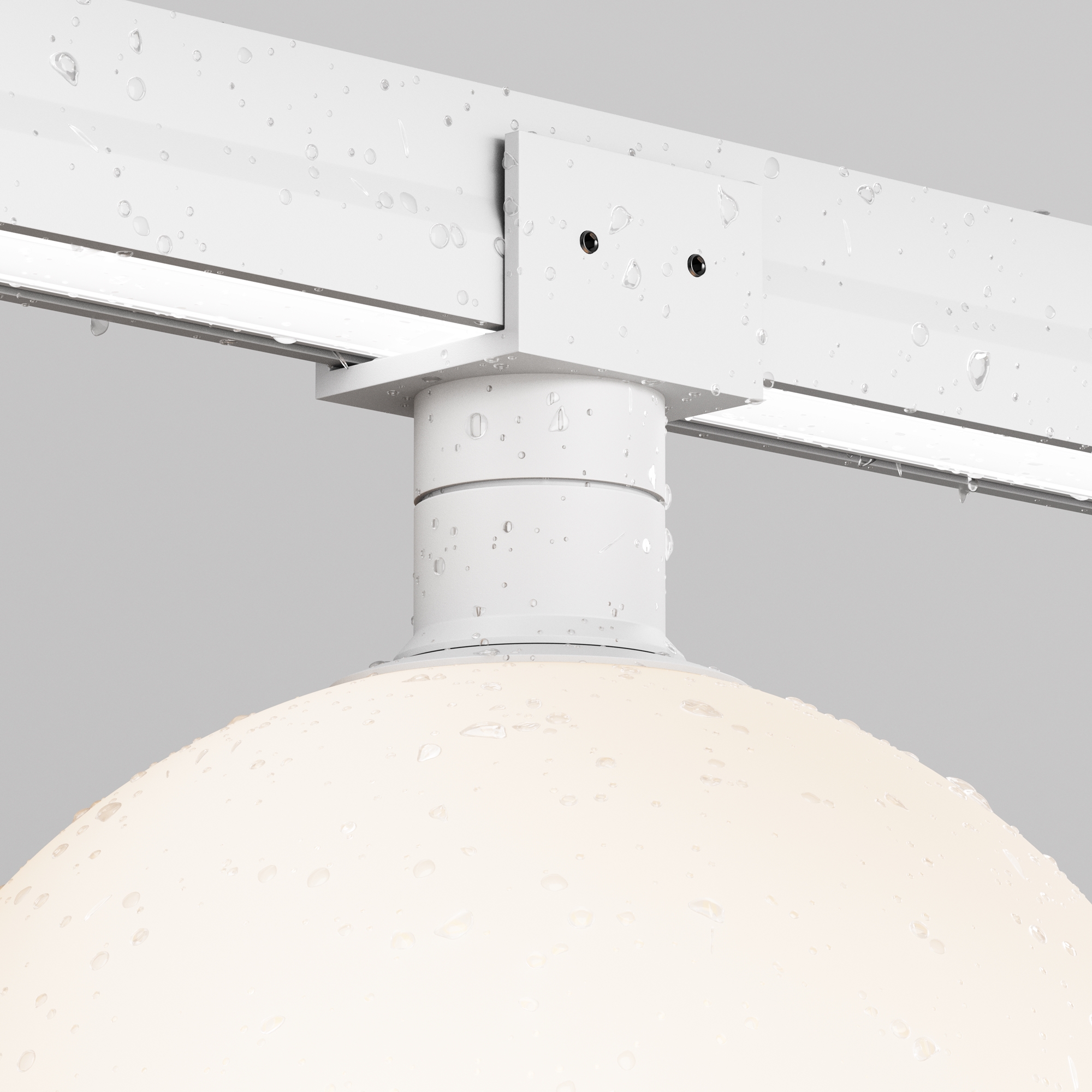 Уличный трековый светильник Luna Elasity IP 3000K 9Вт 180° белый Уличный трековый светильник Outdoor O-TR01-2-S-9WW3K — изображение 3