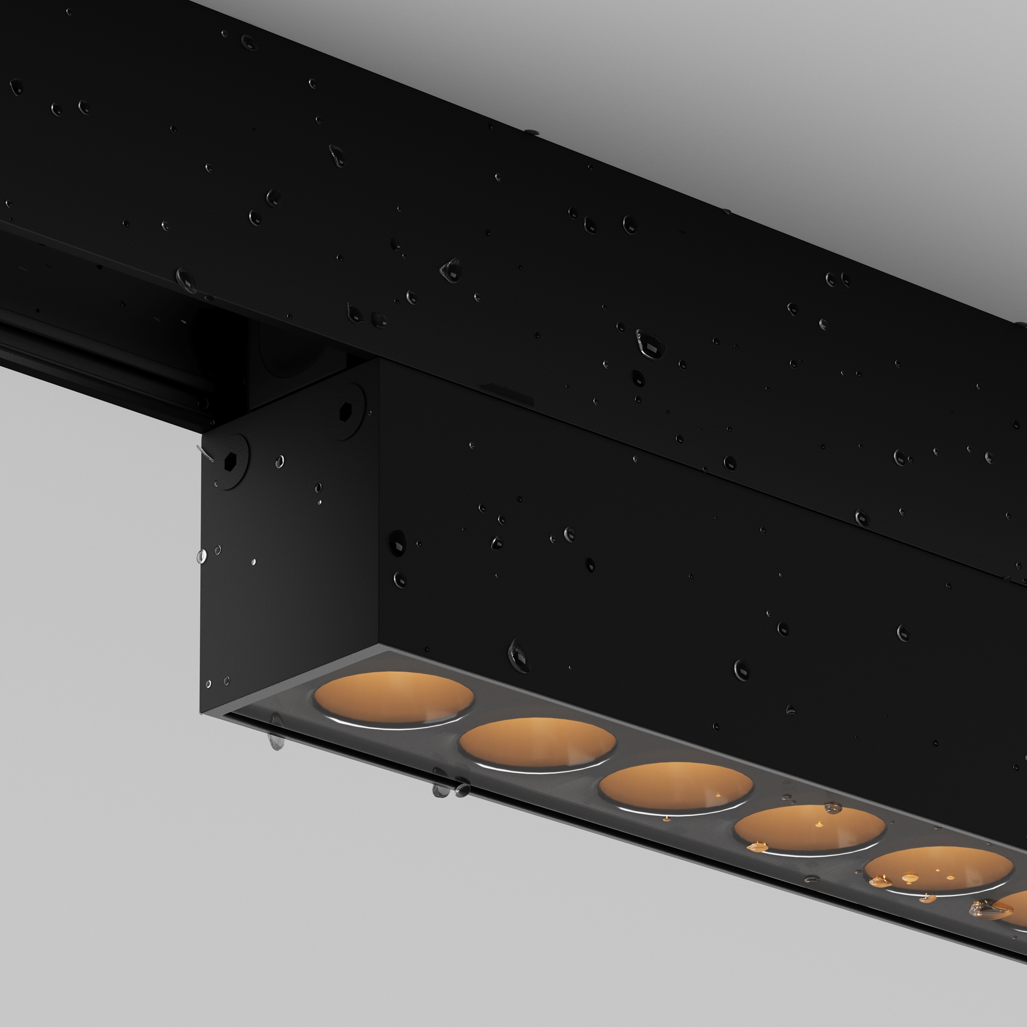 Уличный трековый светильник Points Exility IP 3000К 12Вт 36° черный Уличный трековый светильник Outdoor O-TR02-2-S-12WB3K — изображение 3