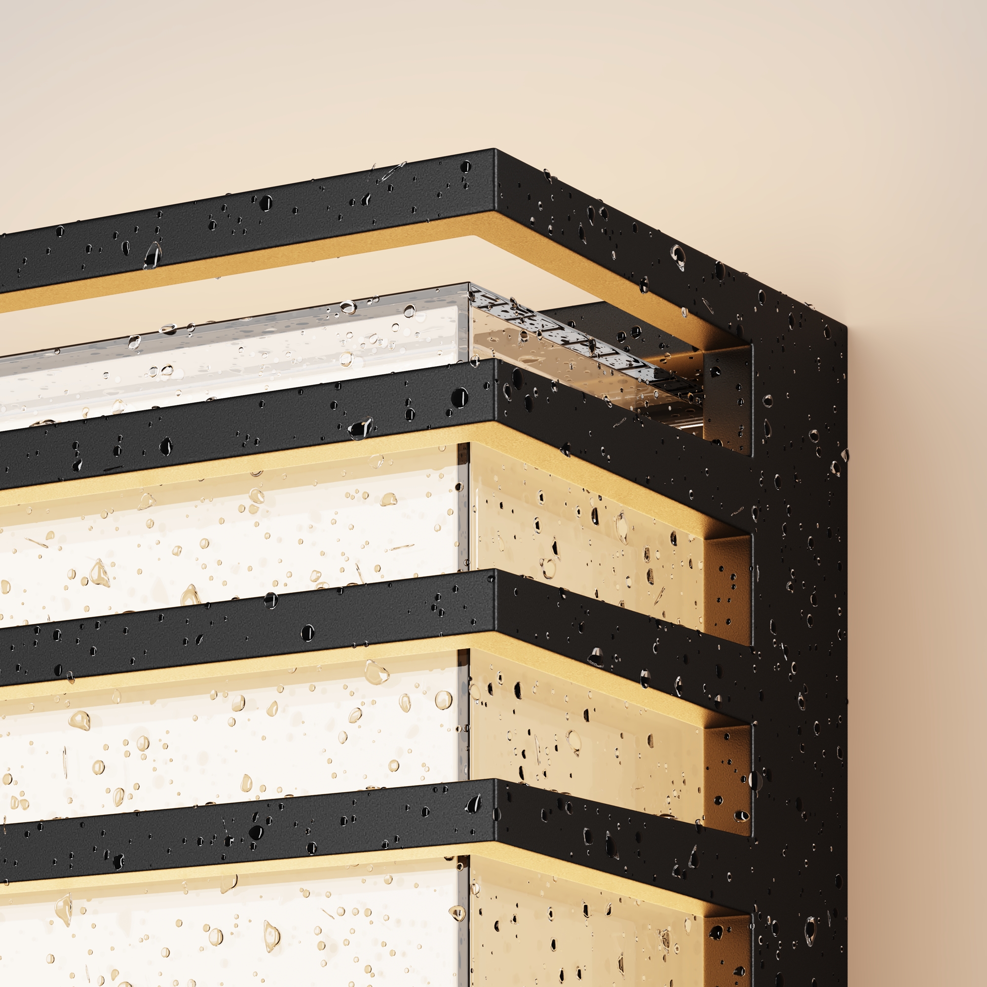 Уличный настенный светильник Outdoor O020WL-L10B3K — изображение 3