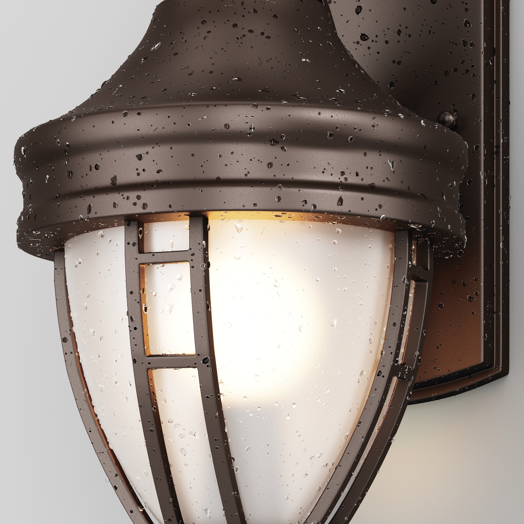 Настенный светильник (бра) Rivoli E27х1 60Вт IP 44 Уличный настенный светильник Outdoor O027WL-01B — изображение 3