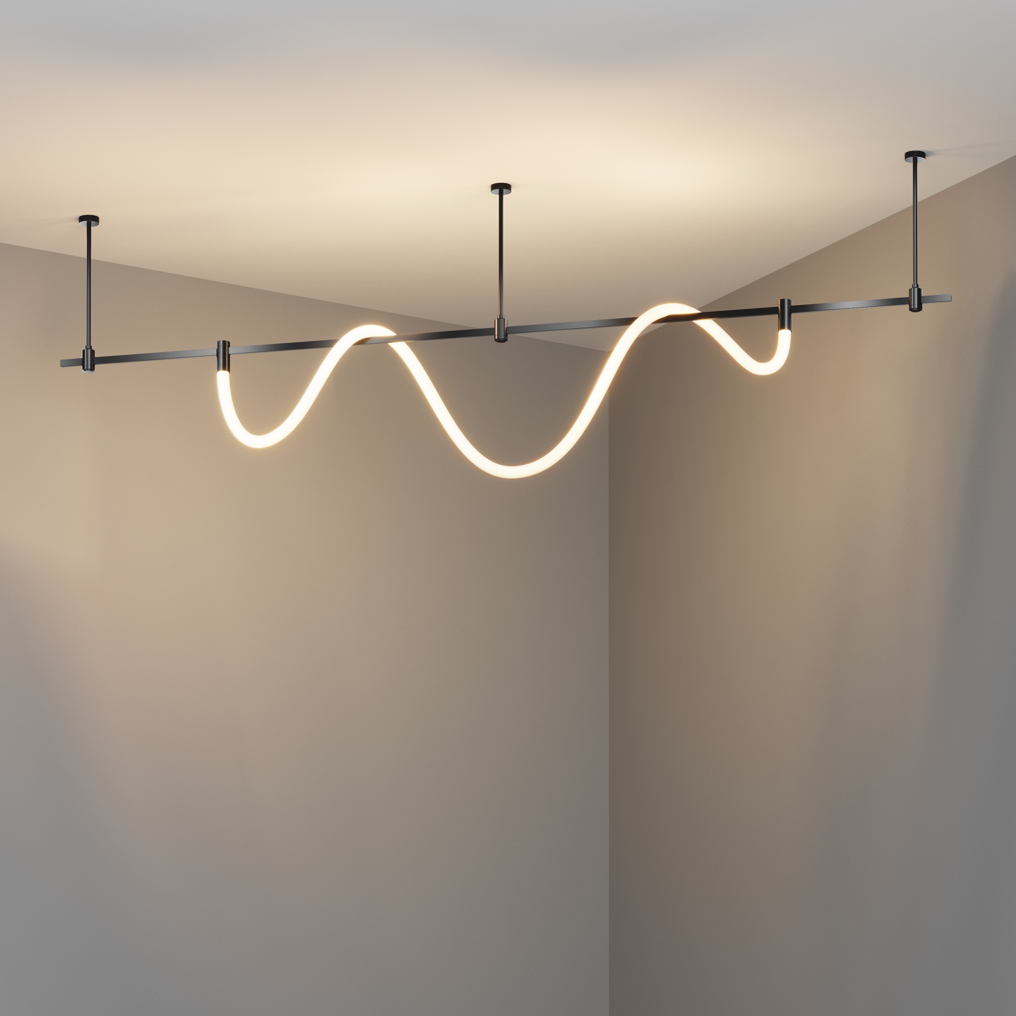 Трековый светильник Tau Flarity 3000K 27Вт 360° Трековый светильник Technical TR154-1-27W3K-B — изображение 3