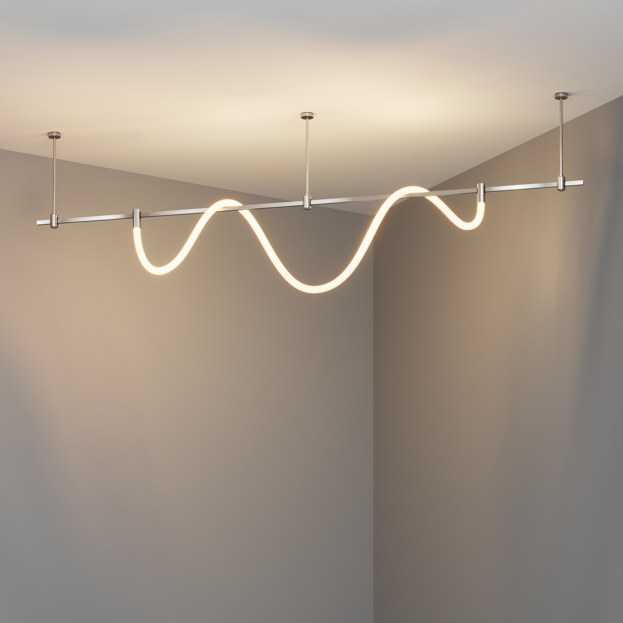 Трековый светильник Tau Flarity 3000K 27Вт 360° Трековый светильник Technical TR154-1-27W3K-PT — изображение 3