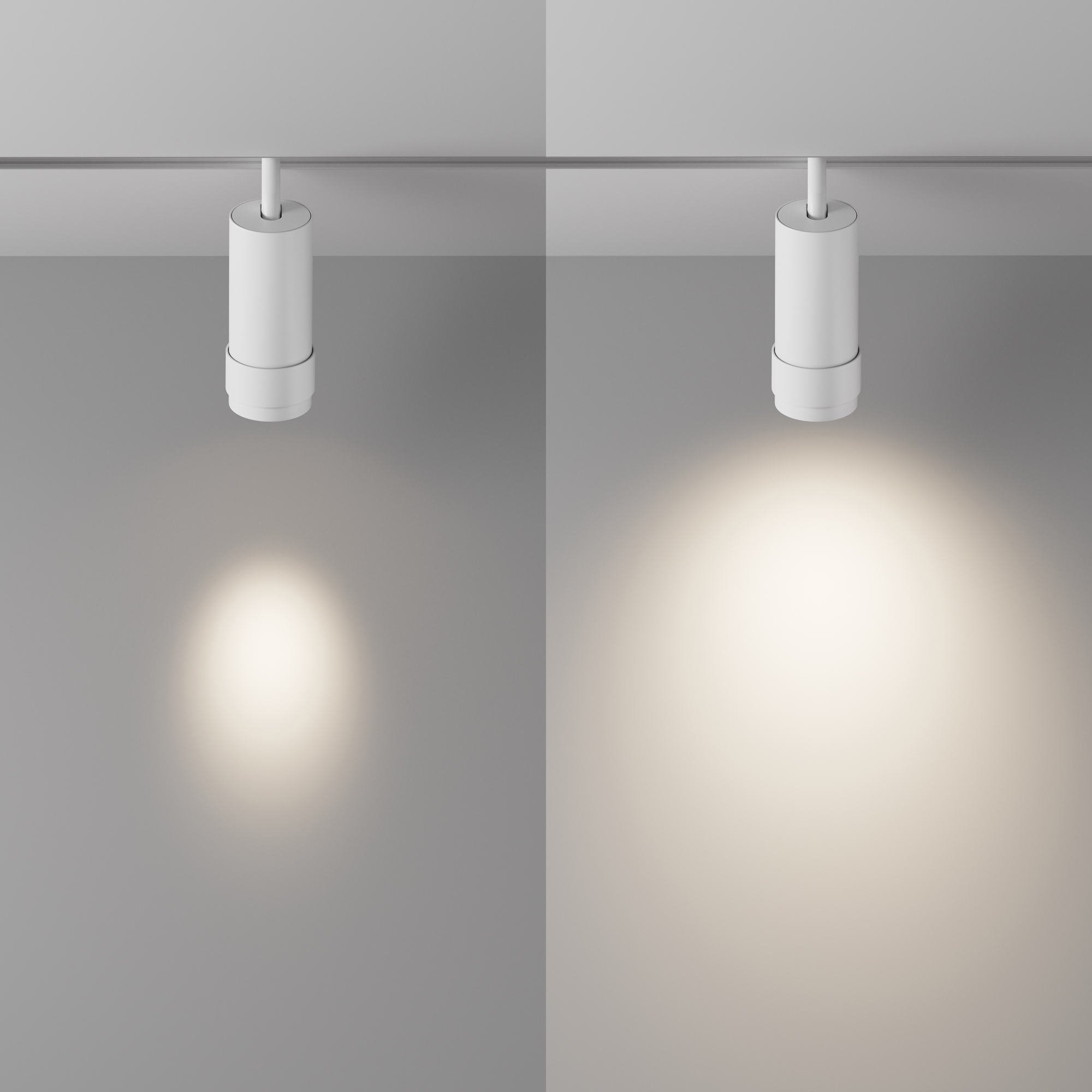 Трековый светильник Focus Zoom Exility 2700-6000K 12Вт 15-50° Dim Dali2 Трековый светильник Technical TR212-4-12WTW-DD2-Z-W — изображение 3