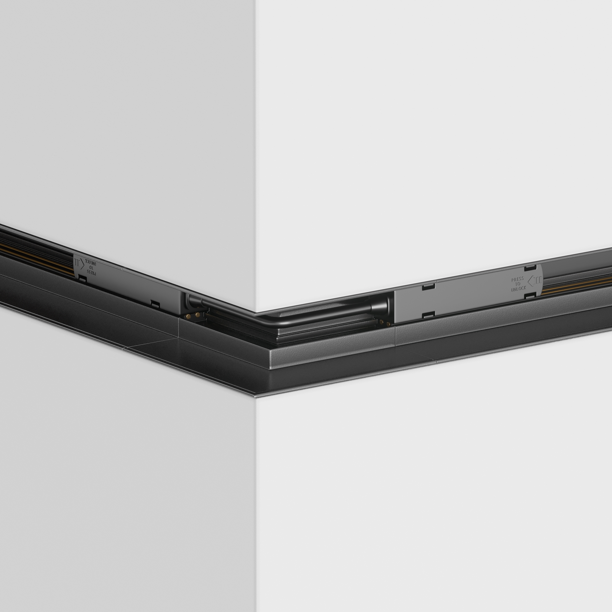 Угловой коннектор внешний S35 встраиваемый черный Комплектующие для встраиваемой трековой системы Technical TRA004OCL-22B — изображение 4