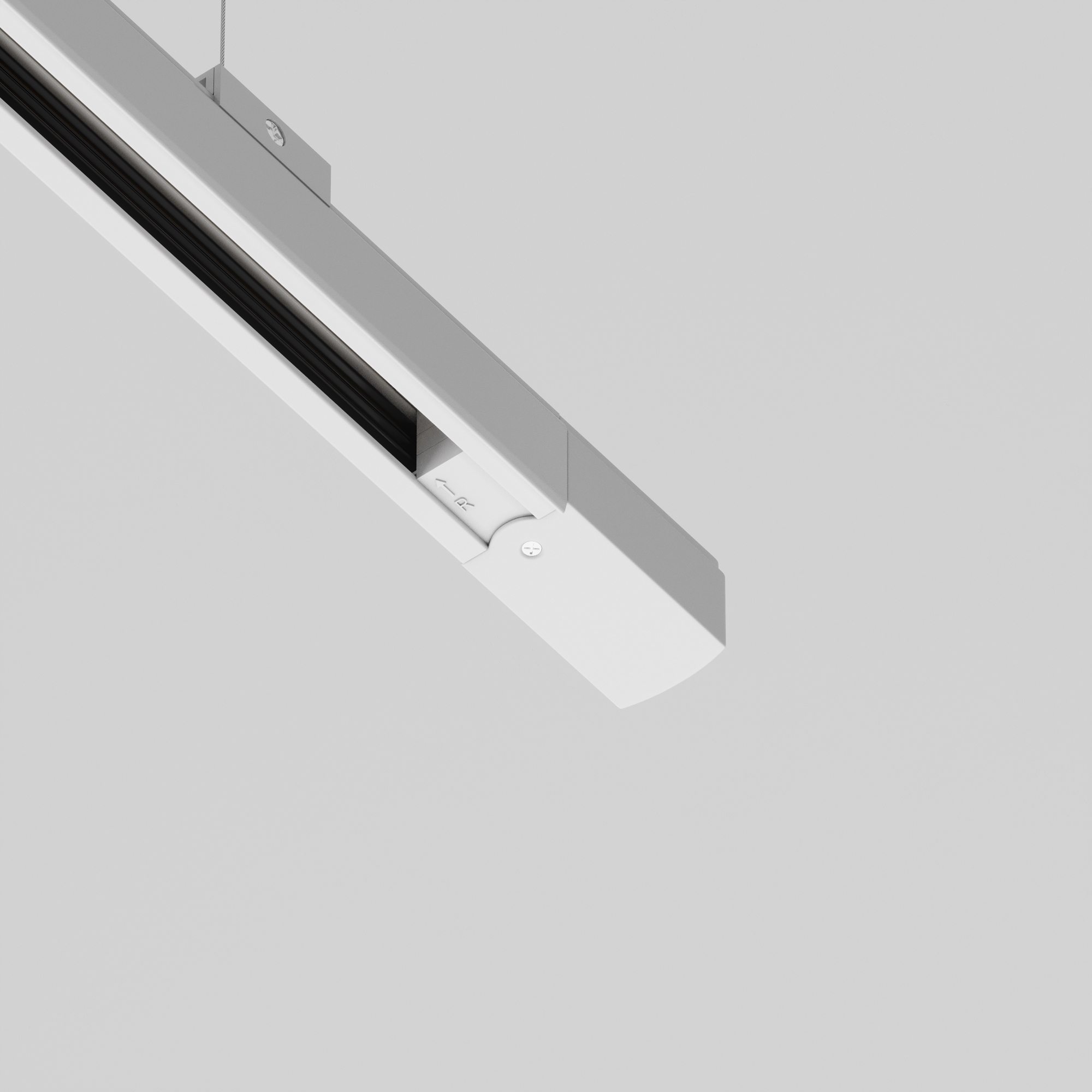 Ввод питания правый Trinity белый Комплектующие для систем освещения с токоведущими элементами Technical TRA005B-31W-R — изображение 2