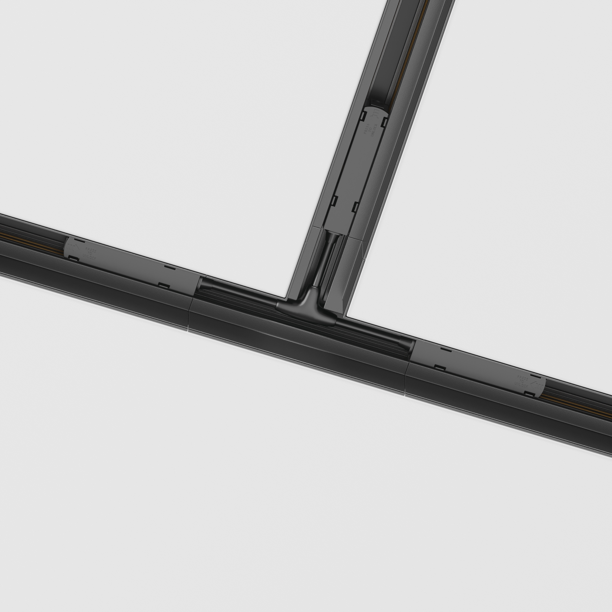 Коннектор Т-образный Gravity встраиваемый черный Комплектующие для встраиваемой трековой системы Technical TRA010CT-42B — изображение 2