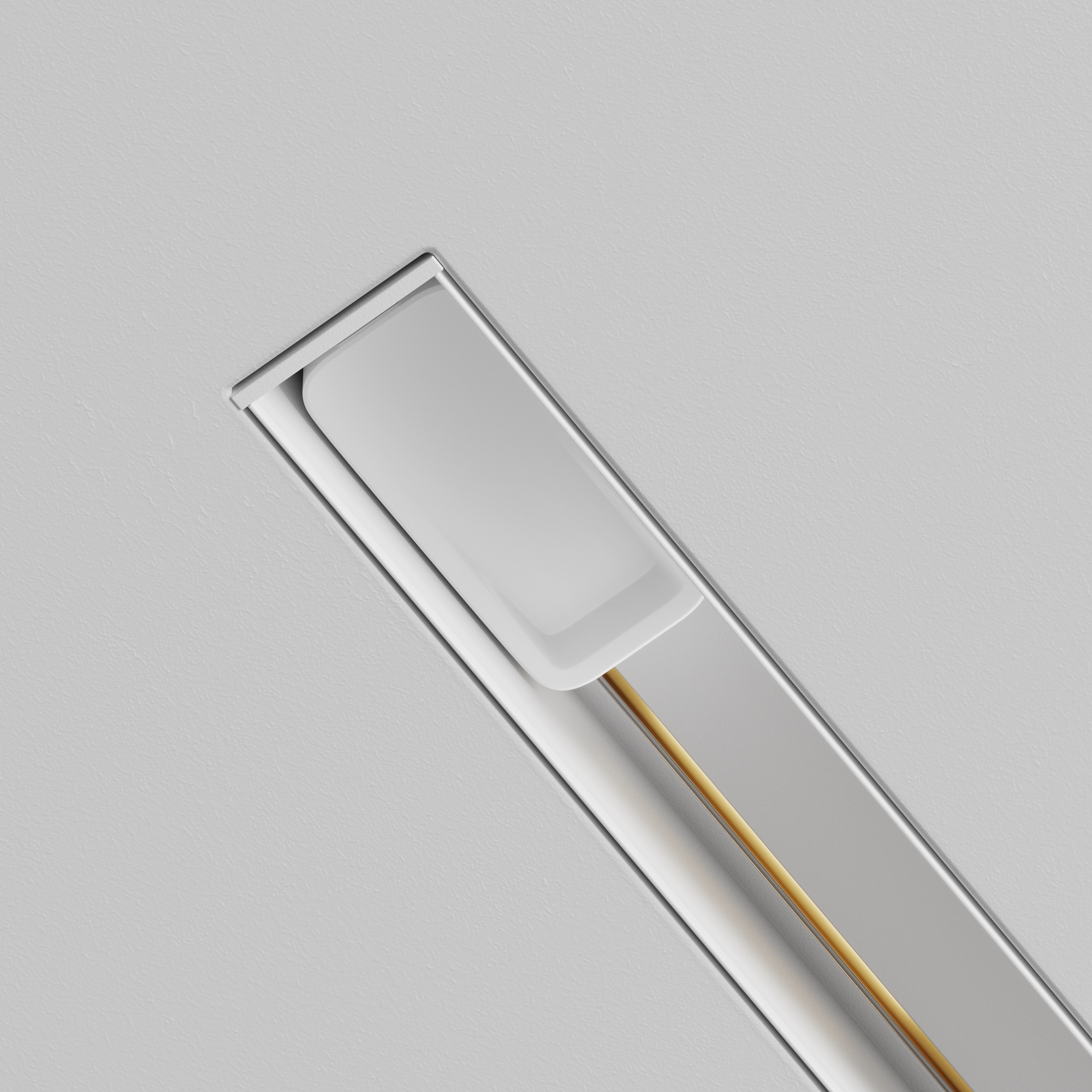 Ввод питания(0,5м) Radity для встраиваемого монтажа белый Комплектующие для систем освещения с токоведущими элементами Technical TRA084B-12W-50 — изображение 3