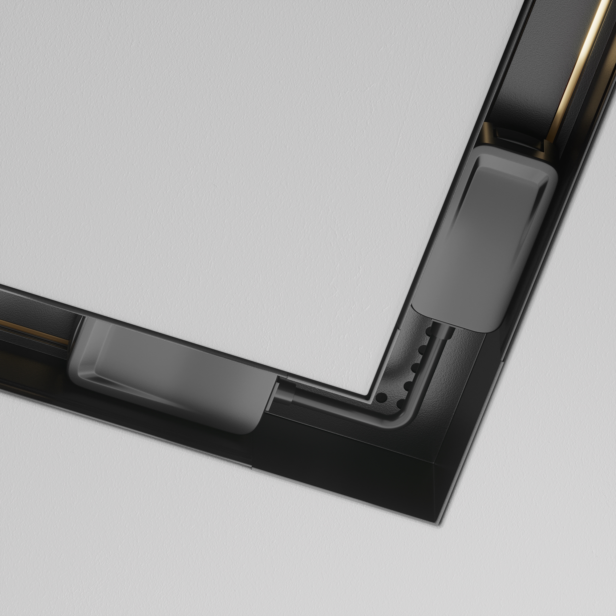 Коннектор угловой Radity встраиваемый черный Комплектующие для встраиваемой трековой системы Technical TRA084CL-12B — изображение 2