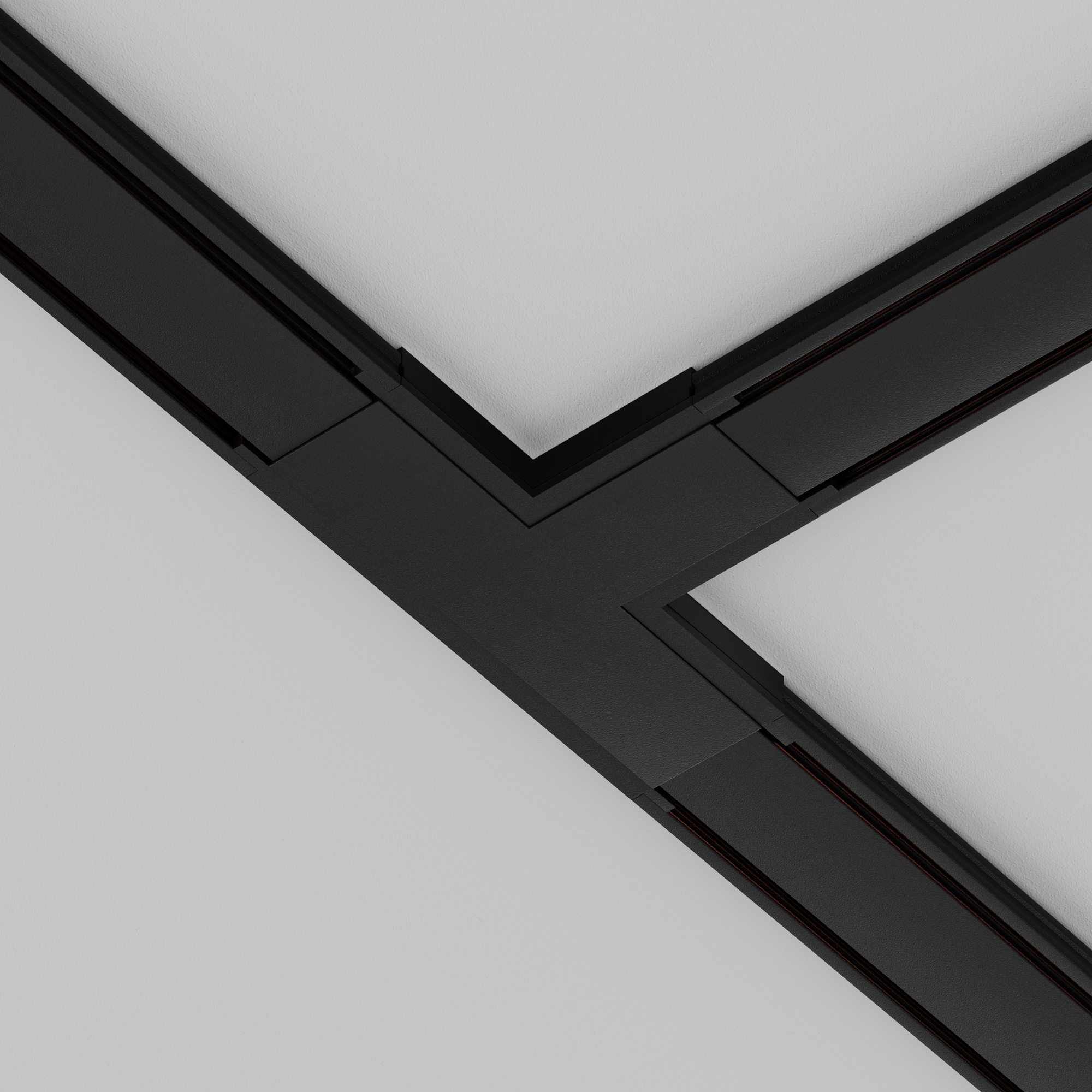 Коннектор питания T-образный Radity черный Комплектующие для систем освещения с токоведущими элементами Technical TRA084CT-11B — изображение 3