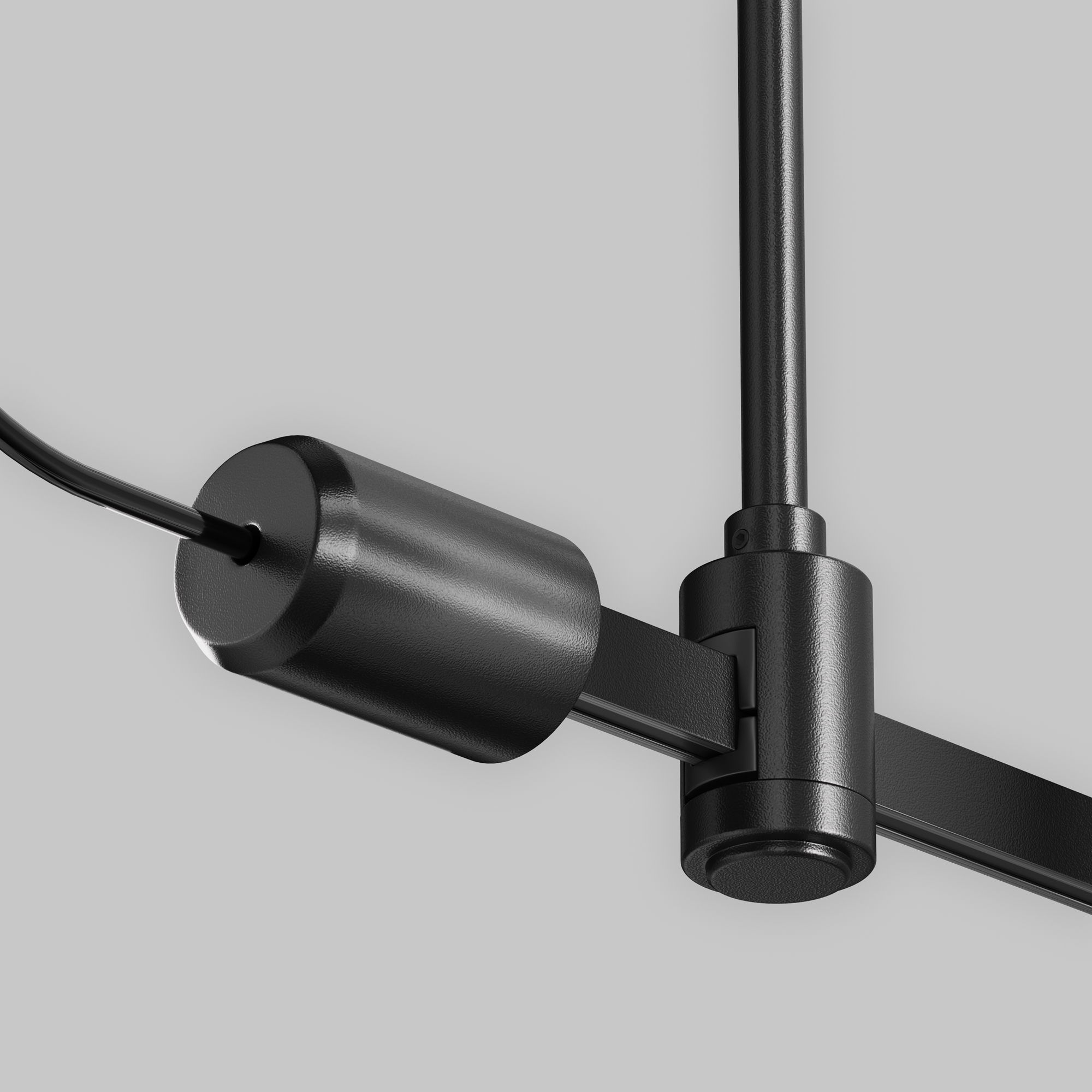 Ввод питания боковой Flarity черный Комплектующие для систем освещения с токоведущими элементами Technical TRA154C-SB1-B — изображение 2