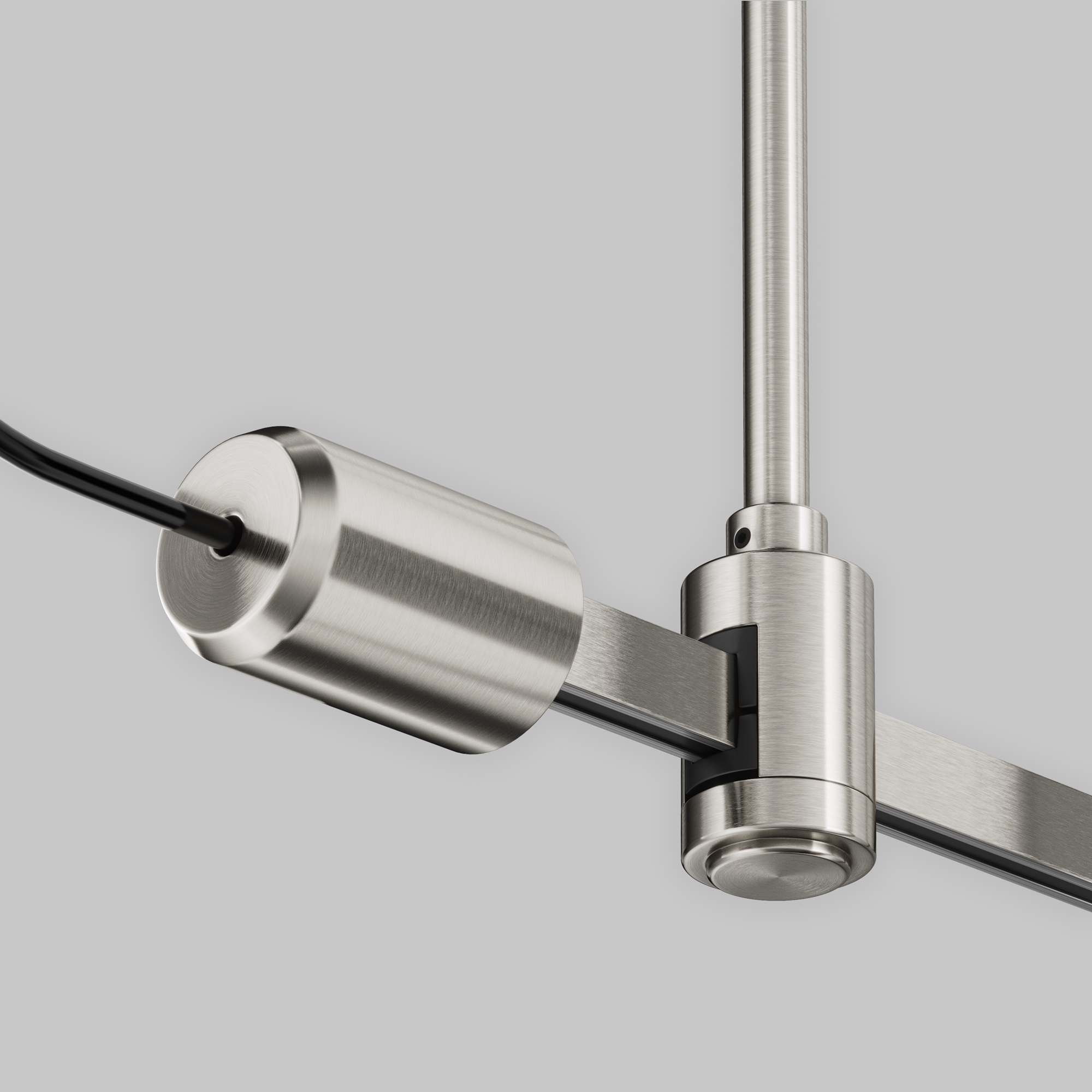 Ввод питания боковой Flarity платина Комплектующие для систем освещения с токоведущими элементами Technical TRA154C-SB1-PT — изображение 2