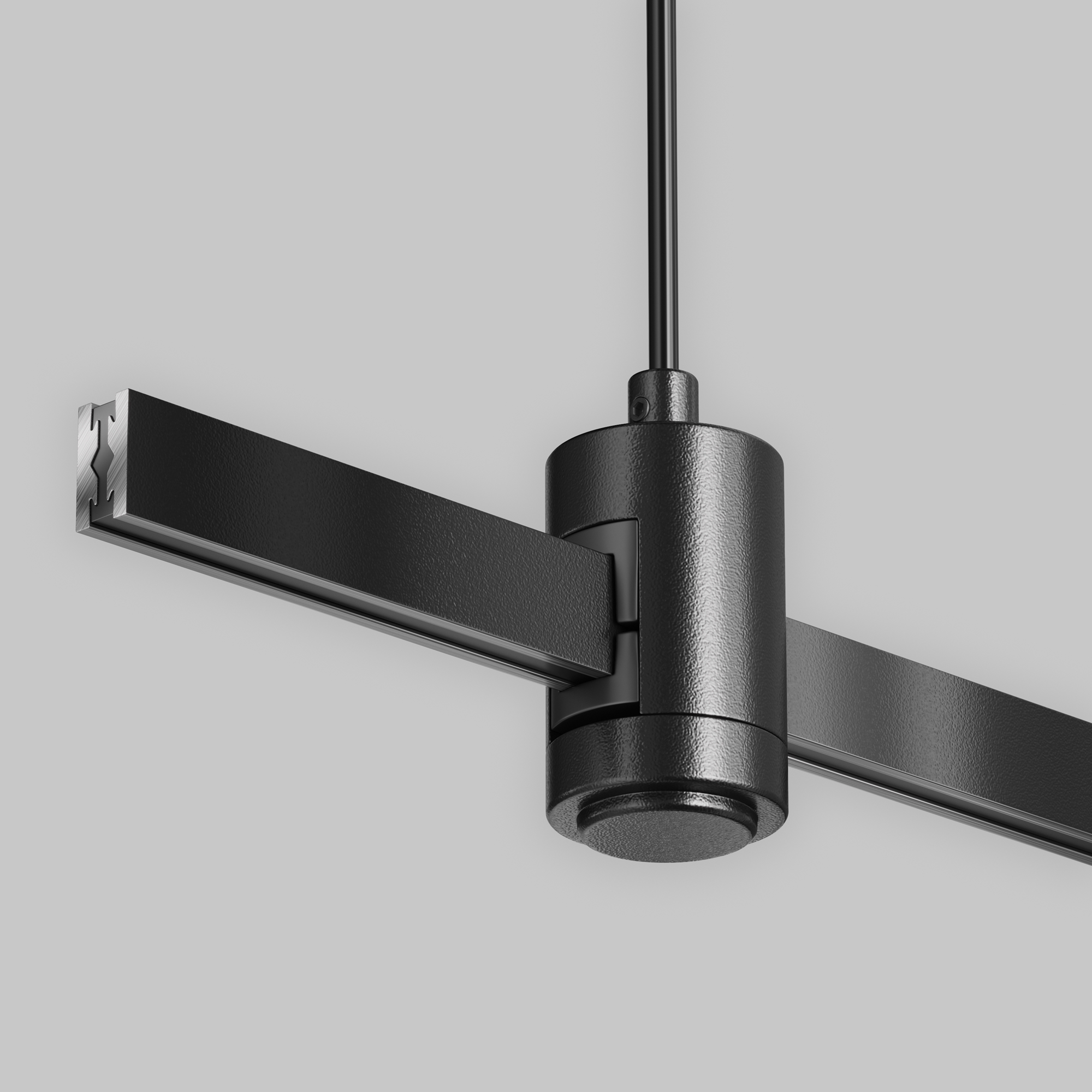 Подвес тросовый Hang с вводом питания Flarity черный Комплектующие для систем освещения с токоведущими элементами Technical TRA157SW-B1-B — изображение 3