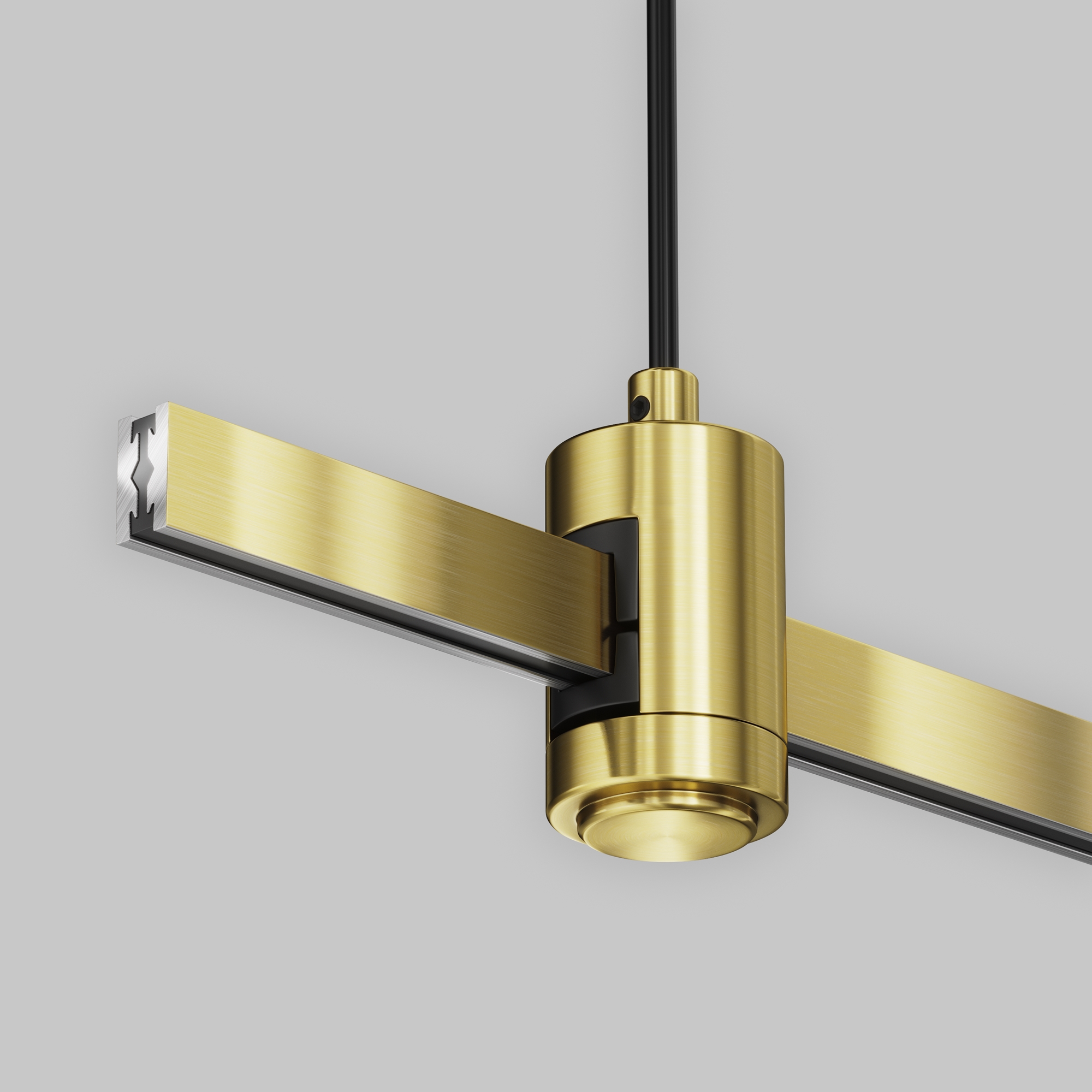 Подвес тросовый Hang с вводом питания Flarity латунь Комплектующие для систем освещения с токоведущими элементами Technical TRA157SW-B1-BS — изображение 3