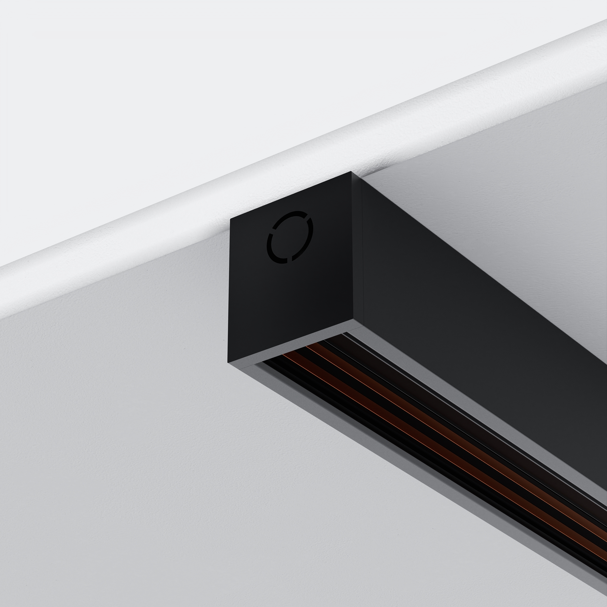 Заглушки для накладного низкопрофильного шинопровода Exility 2шт. Комплектующие для трековой системы Technical TRAM034EC-41B — изображение 2