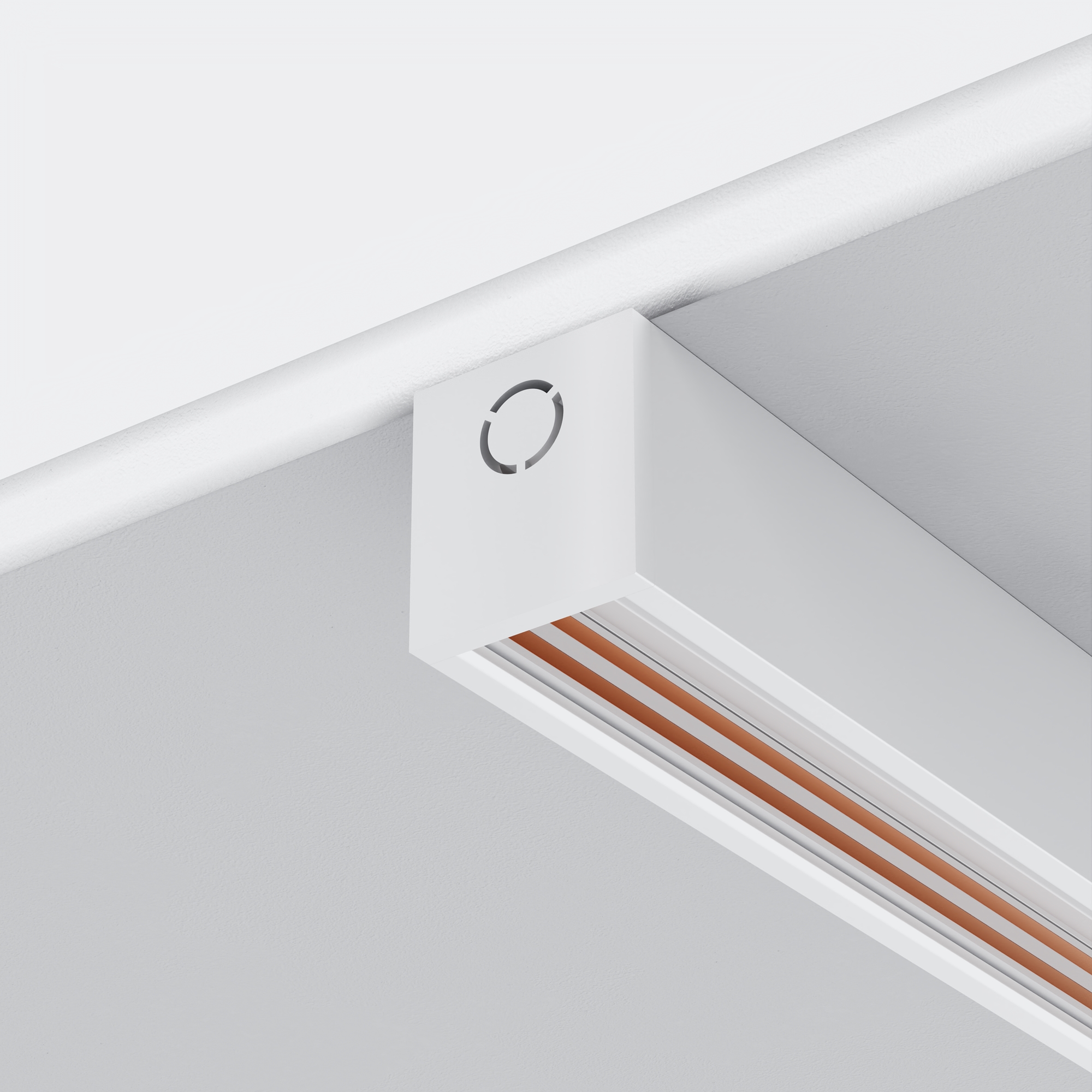 Заглушки для накладного низкопрофильного шинопровода Exility 2шт. Комплектующие для трековой системы Technical TRAM034EC-41W — изображение 2