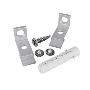 Комплект креплений для радиусного профиля с боковым свечением 2шт. Комплектующие для профиля Led Strip ALM-3535R-1MT