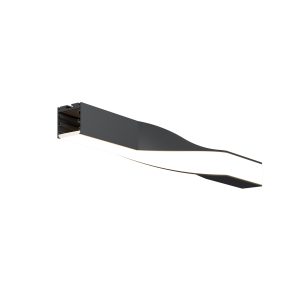 Радиусный профиль 35x35 Twist левый черный Профиль Led Strip ALM-3535R-B-TL-90°-0.4M