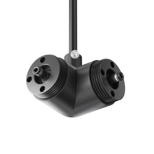 Угловой коннектор для системы Shelf с вводом питания Комплектующие для систем освещения с токоведущими элементами Technical CA014LC-P-B