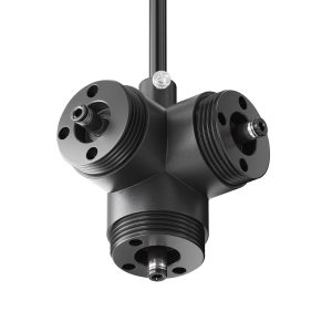 T-образный вертикальный коннектор для системы Shelf с вводом питания Комплектующие для систем освещения с токоведущими элементами Technical CA016TC-P-B