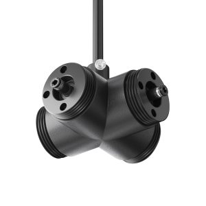 Х-образный вертикальный коннектор для системы Shelf с вводом питания Комплектующие для систем освещения с токоведущими элементами Technical CA017TX-P-B