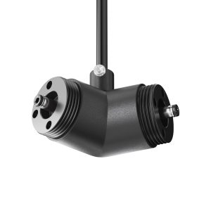 Угловой коннектор 120° для системы Shelf с вводом питания Комплектующие для систем освещения с токоведущими элементами Technical CA018LWC-P-B