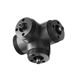 Х-образный вертикальный коннектор для системы Shelf без ввода питания Комплектующие для систем освещения с токоведущими элементами Technical CA019L4C-B