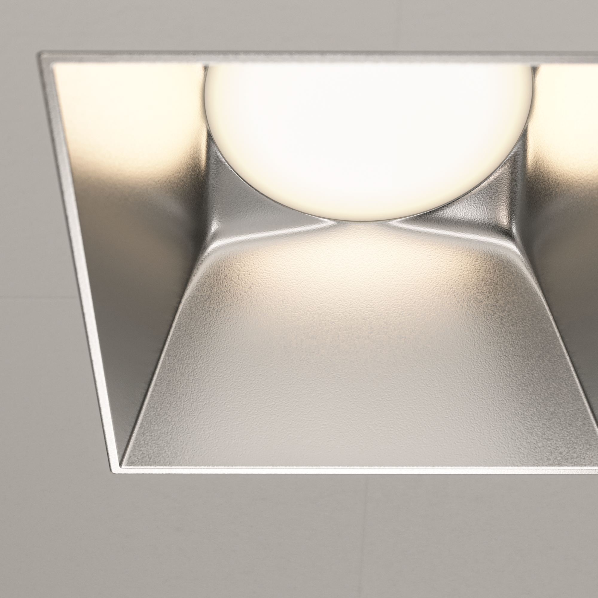 Встраиваемый светильник Share GU10 1x20Вт Встраиваемый светильник Technical DL051-01-GU10-SQ-WS — изображение 3