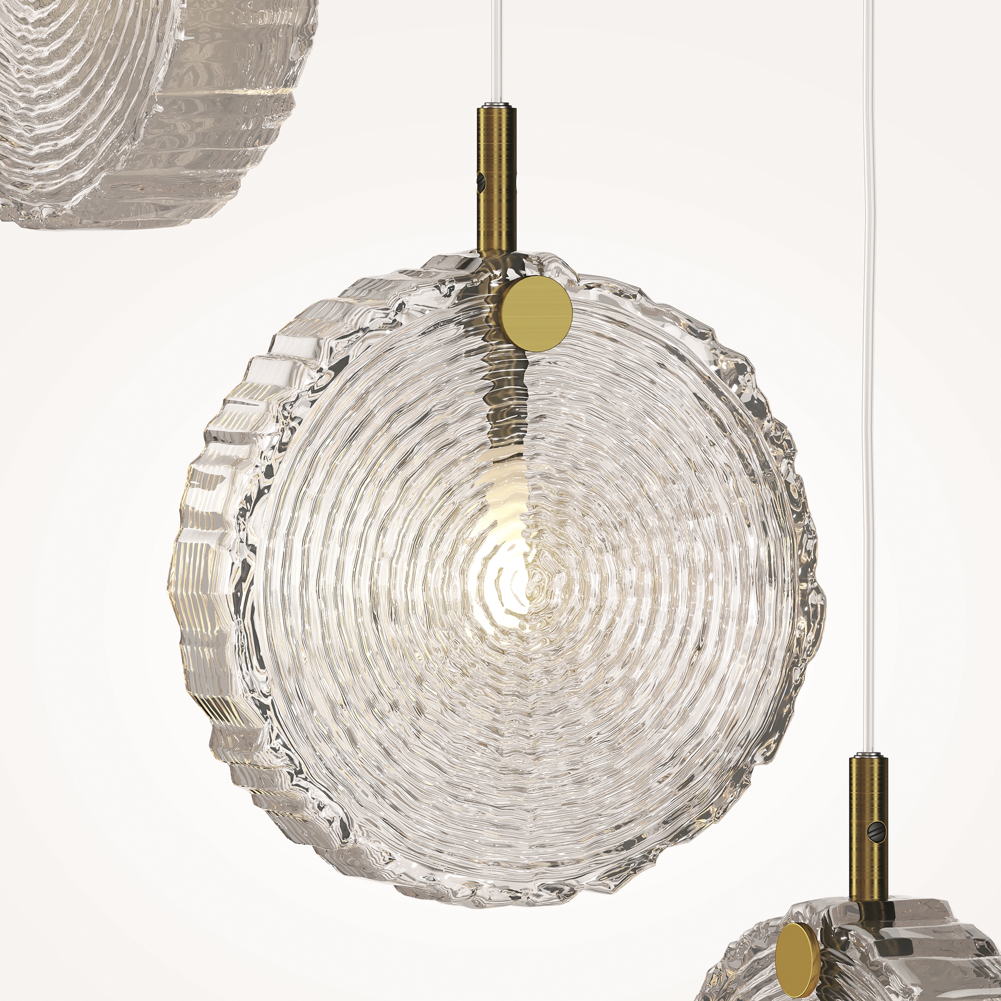 Подвесной светильник Frozen G4х5 Подвесной светильник Maytoni MOD254PL-05BS — изображение 3