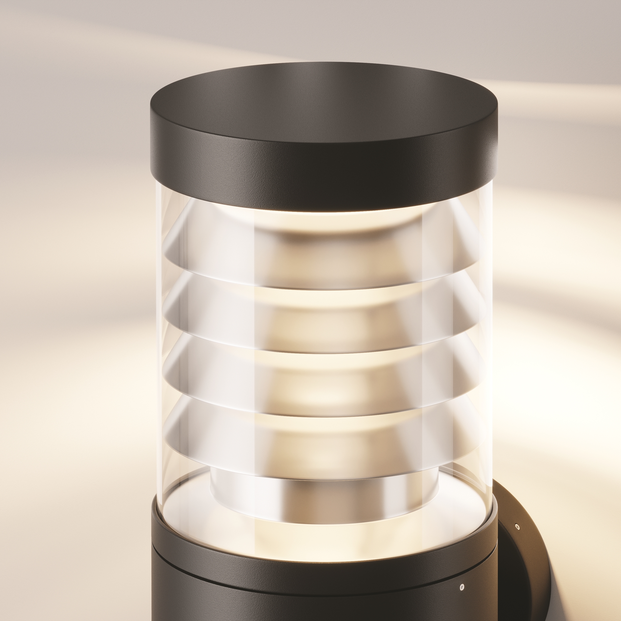 Настенный светильник (бра) Spir 3000K 12Вт IP 54 Уличный настенный светильник Outdoor O439WL-L12GF3K — изображение 3