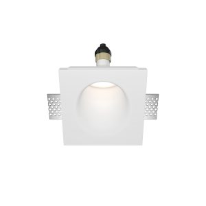 Встраиваемый светильник Gyps Modern GU10 10Вт Встраиваемый светильник Technical DL001-WW-01-W