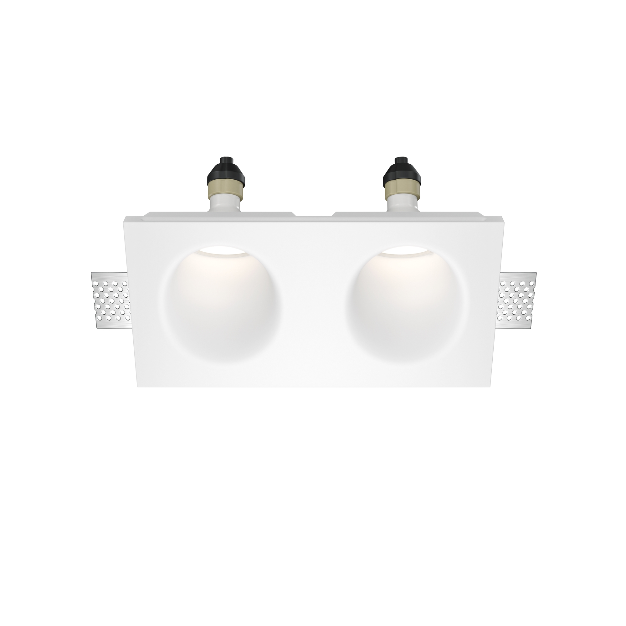 Встраиваемый светильник Gyps Modern GU10 2x10Вт Встраиваемый светильник Technical DL002-WW-02-W