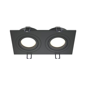 Встраиваемый светильник Atom GU10 2x10Вт Встраиваемый светильник Technical DL024-2-02B