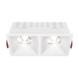 Встраиваемый светильник Alfa LED 4000K 2x15Вт 36° Dim Triac Встраиваемый светильник Technical DL043-02-15W4K-D-SQ-W