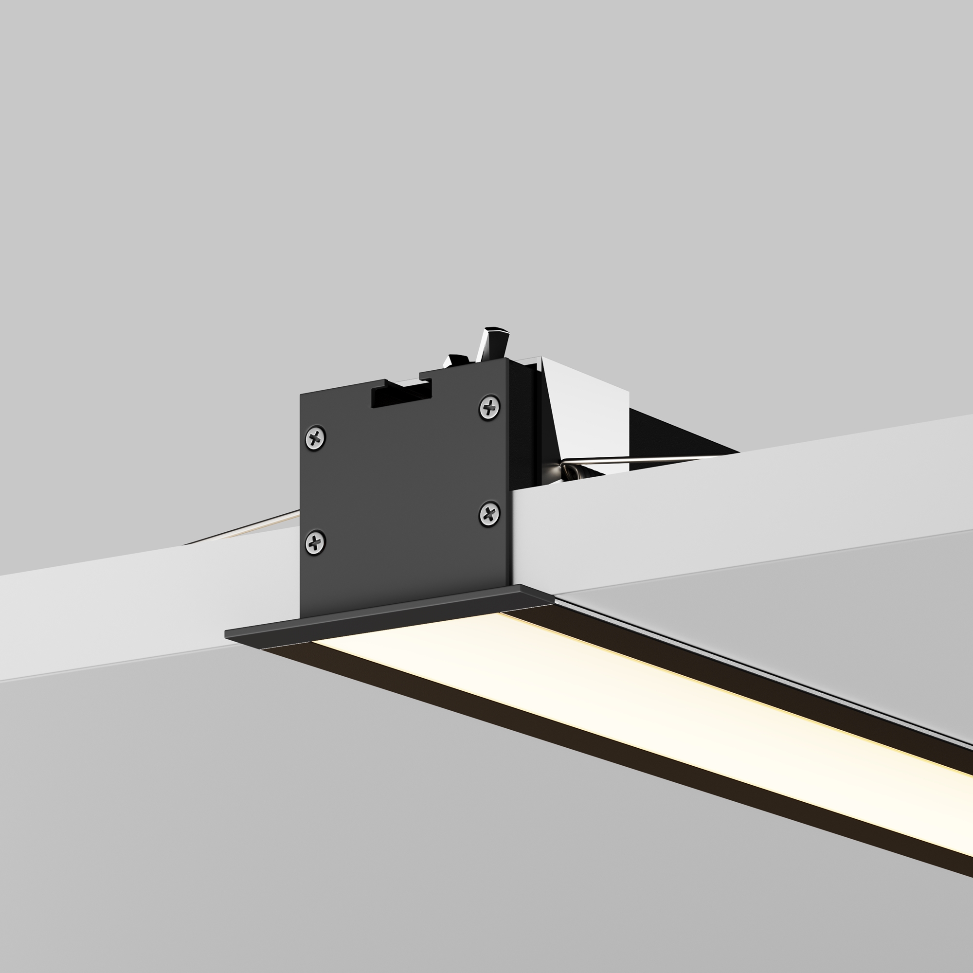 Линейный светильник встраиваемый 3000K 50x35 ( Черный, 500 мм) LL313009 Линейный светильник Technical LL313009 — изображение 3