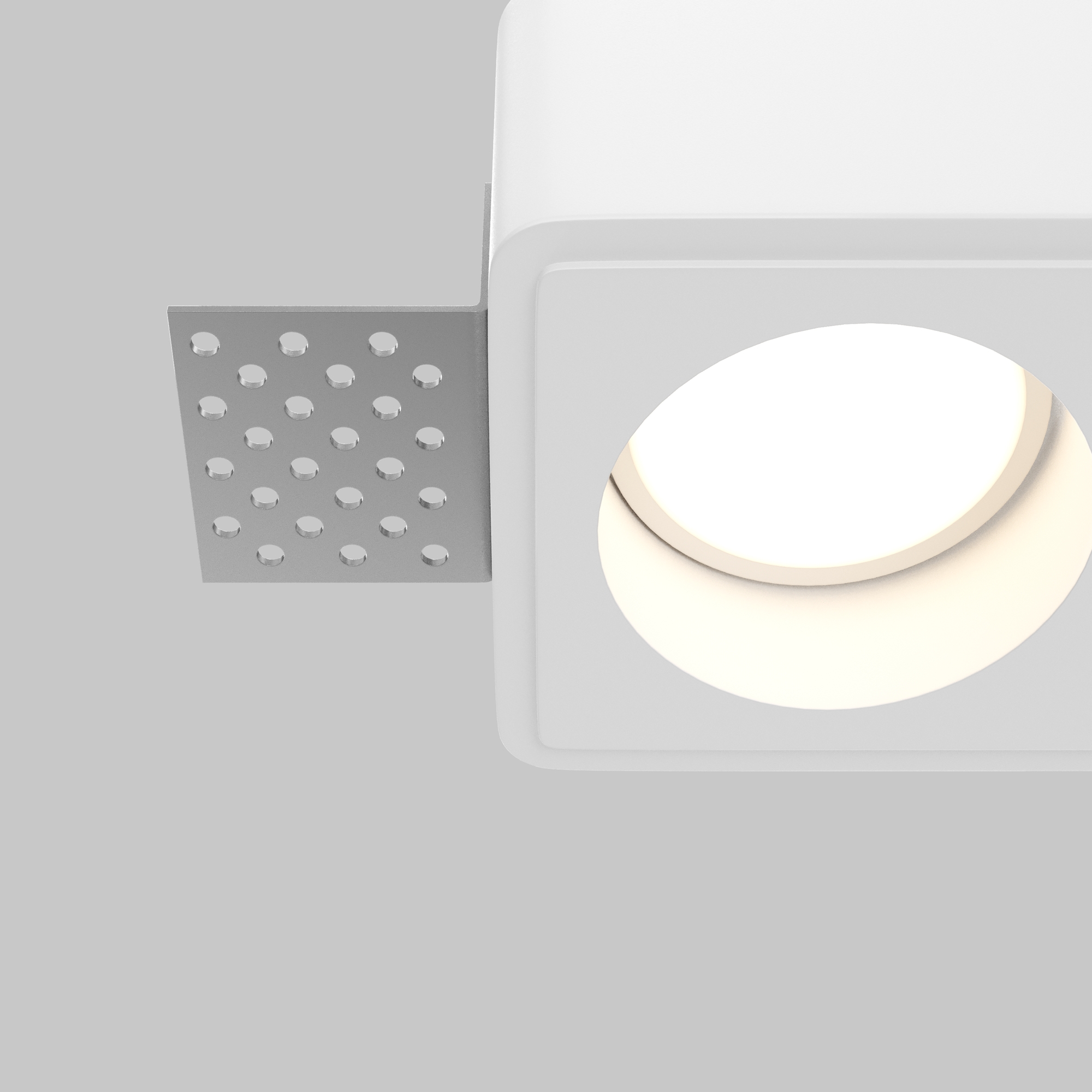 Встраиваемый светильник Gyps Modern GU10 2x10Вт Встраиваемый светильник Technical DL123-GU10-02-W — изображение 2