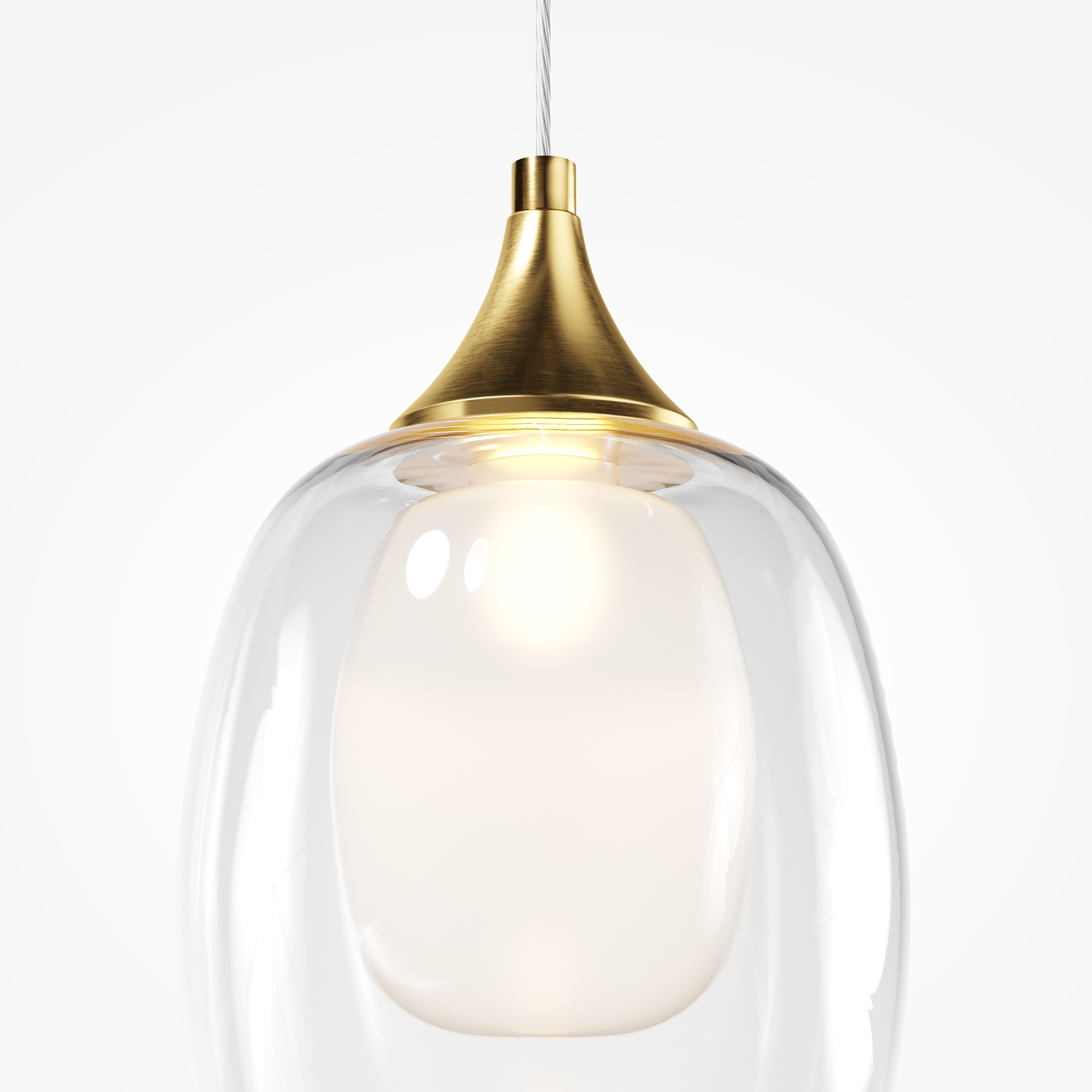 Подвесной светильник Aura E14х1 Подвесной светильник Maytoni MOD016PL-01BS1 — изображение 2