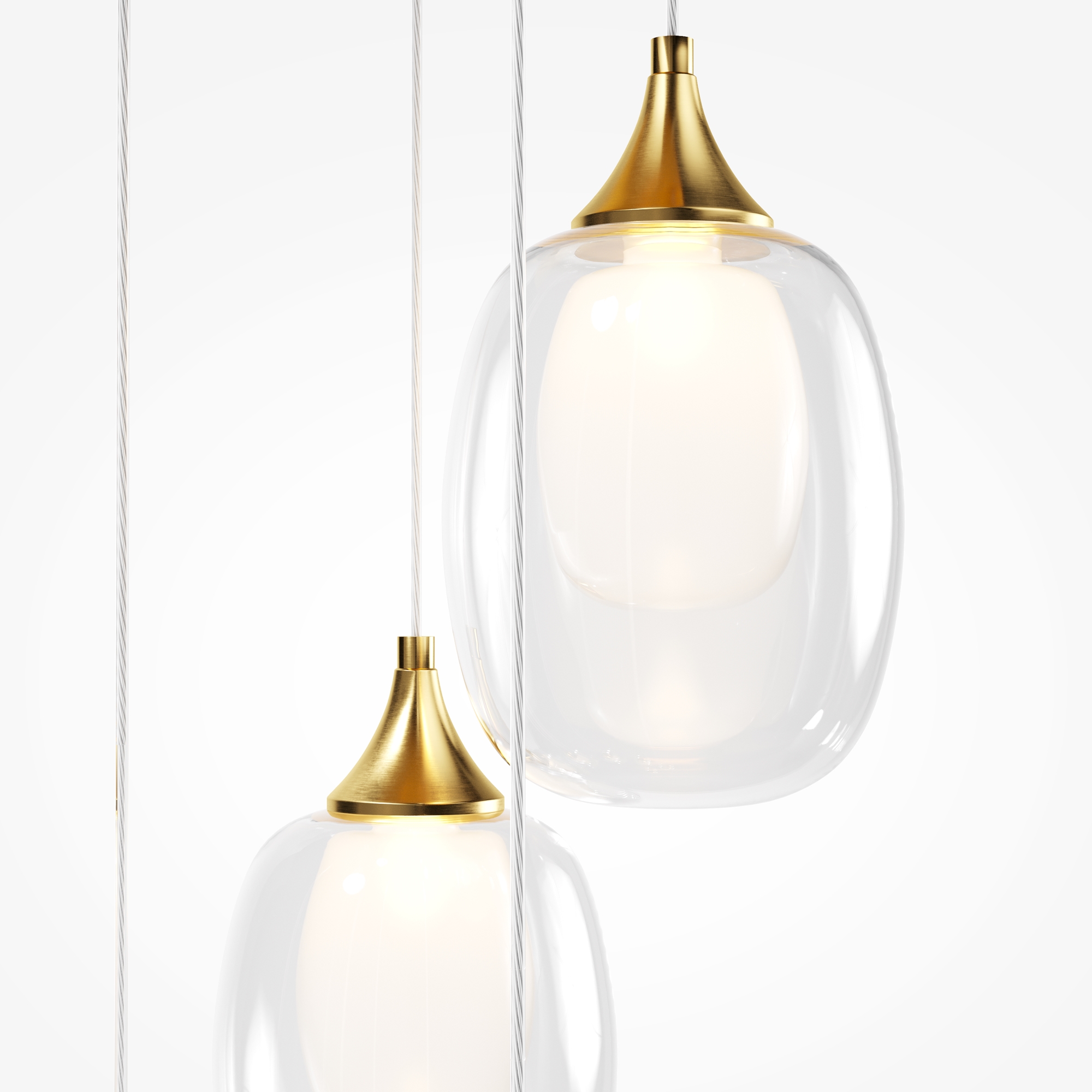 Подвесной светильник Aura E14х8 Подвесной светильник Maytoni MOD016PL-08BS1 — изображение 4